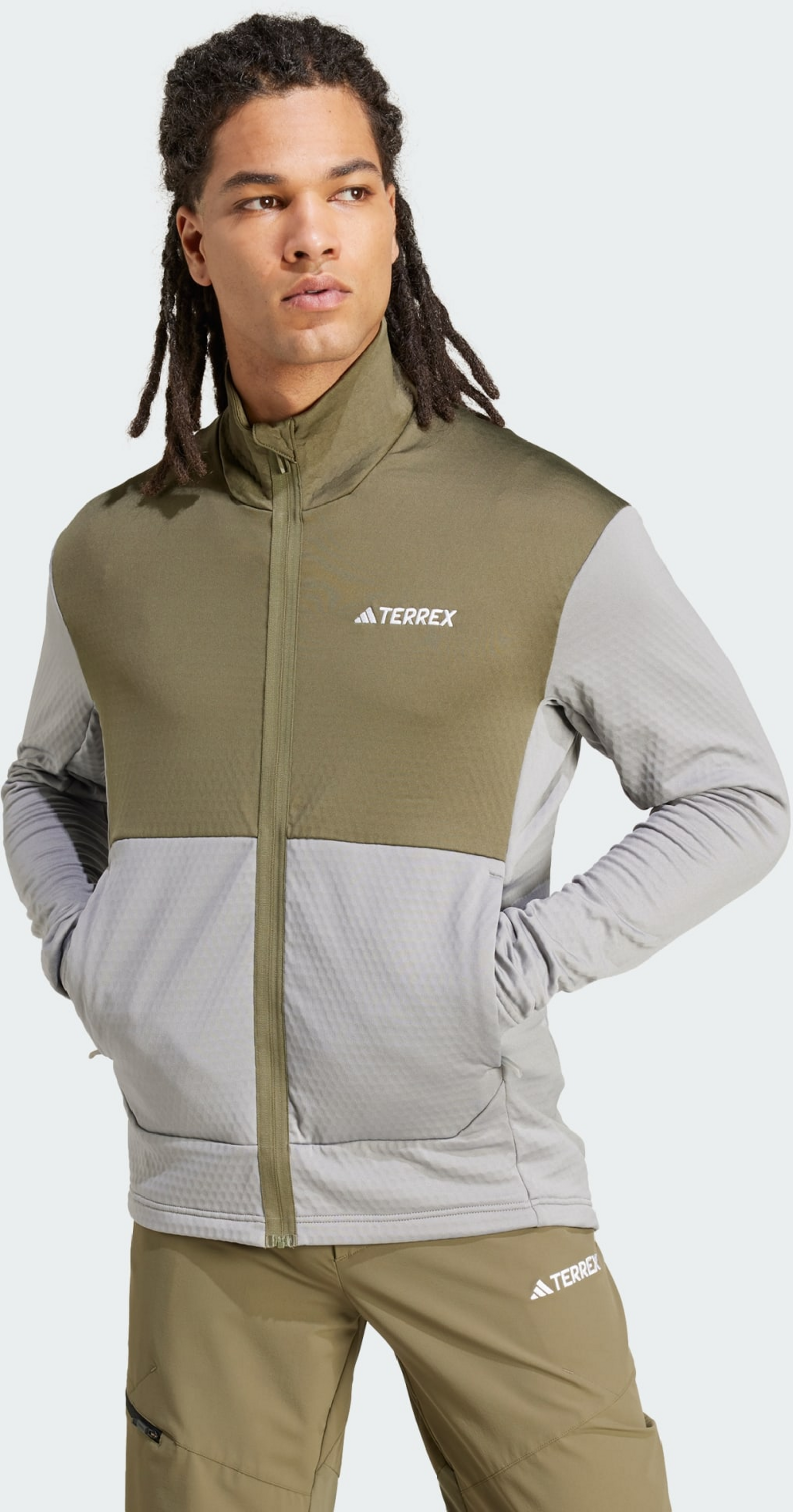 ADIDAS, Adidas Terrex Multi Light Fleece Full-zip Jacka