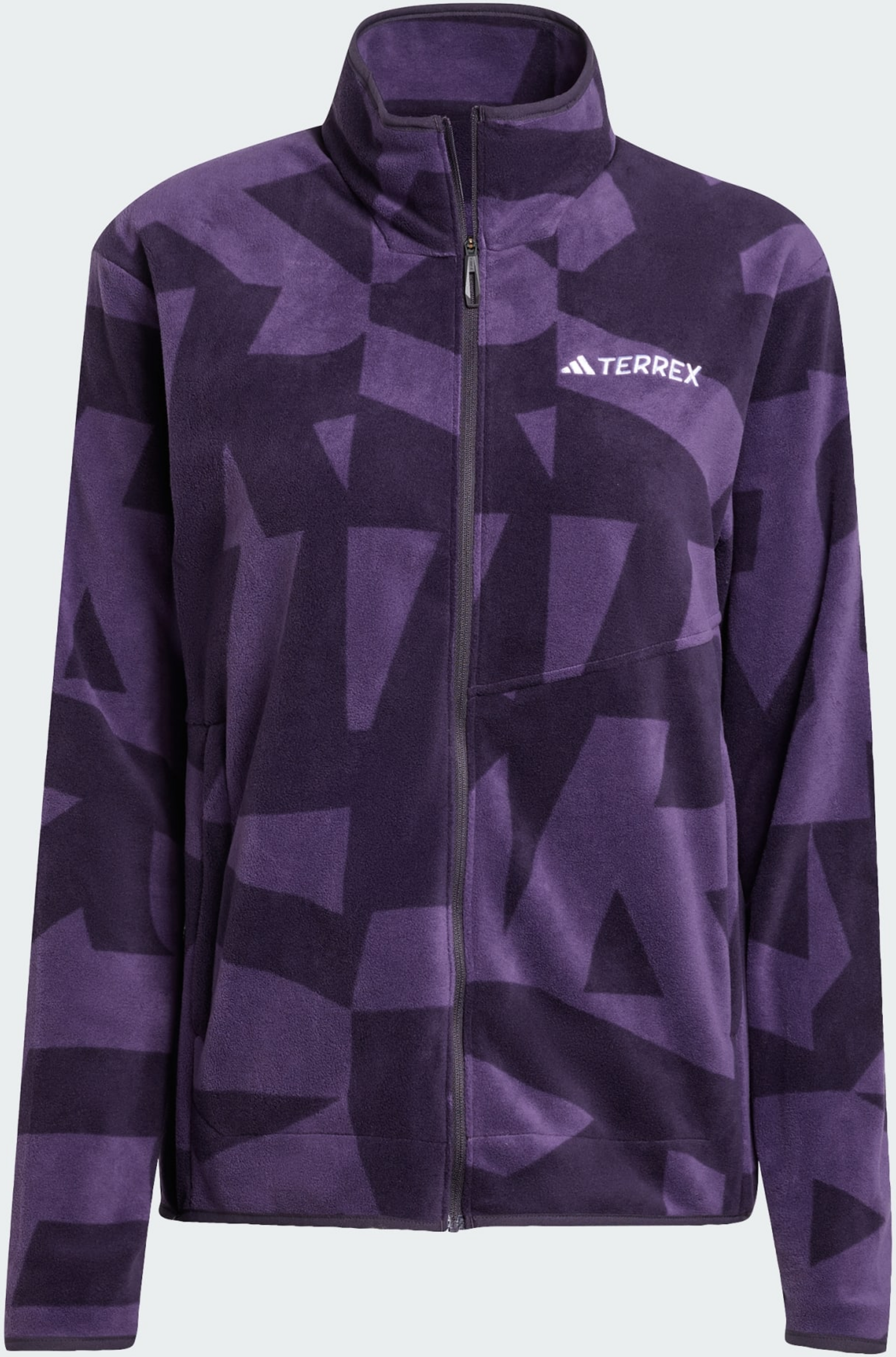 ADIDAS, Adidas Terrex Multi Printed Full-zip Fleece Jacka