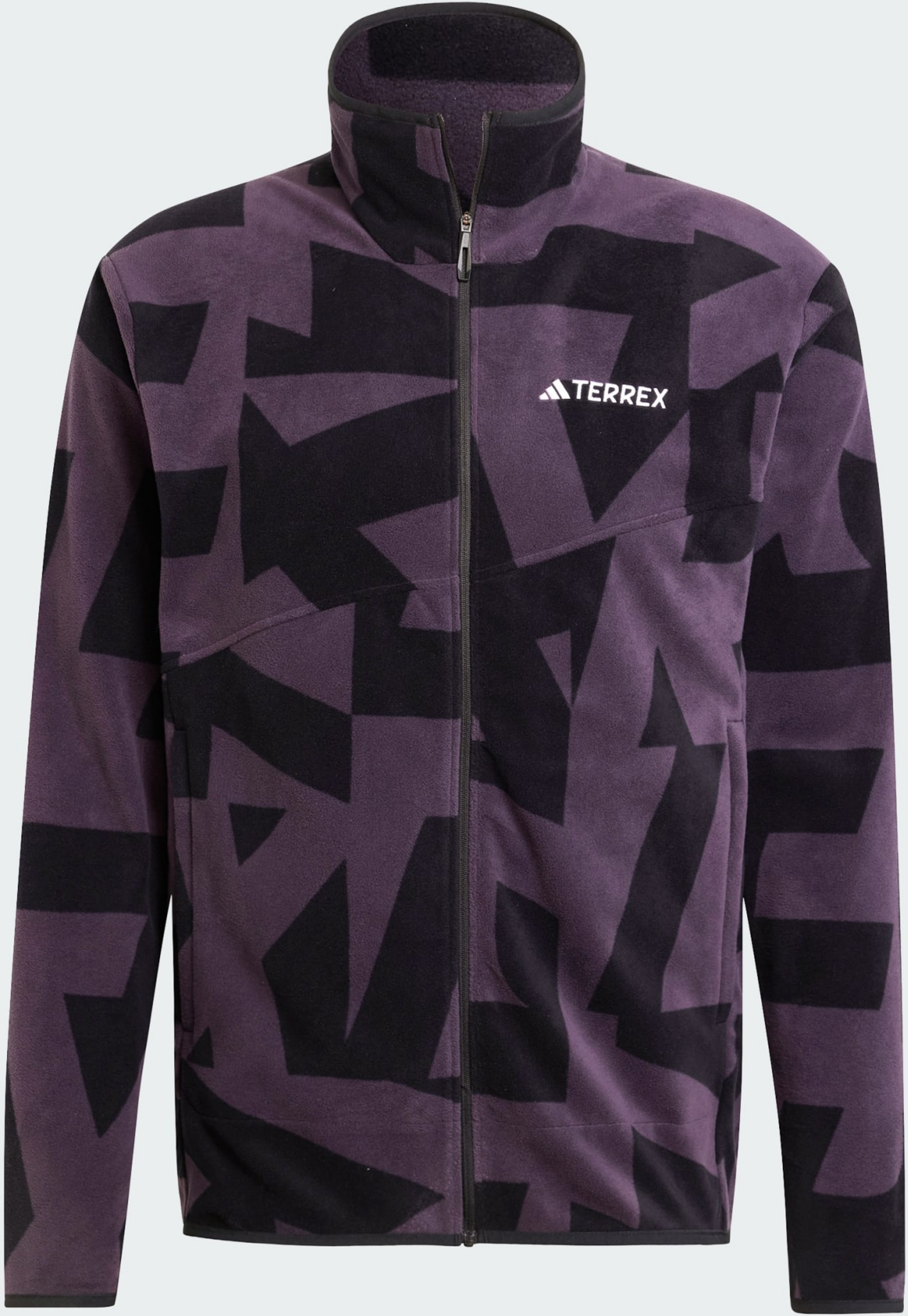 ADIDAS, Adidas Terrex Multi Printed Full-zip Fleece Jacka