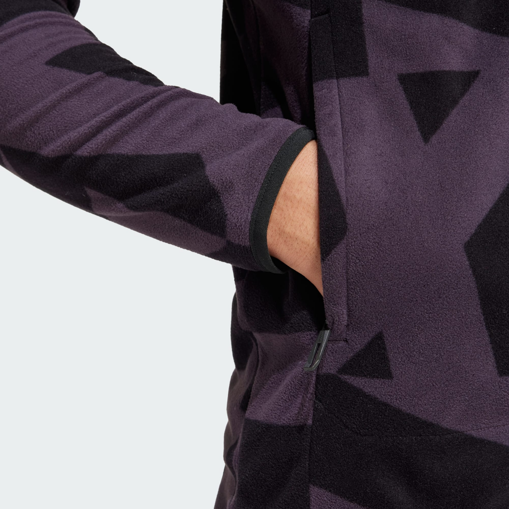 ADIDAS, Adidas Terrex Multi Printed Full-zip Fleece Jacka