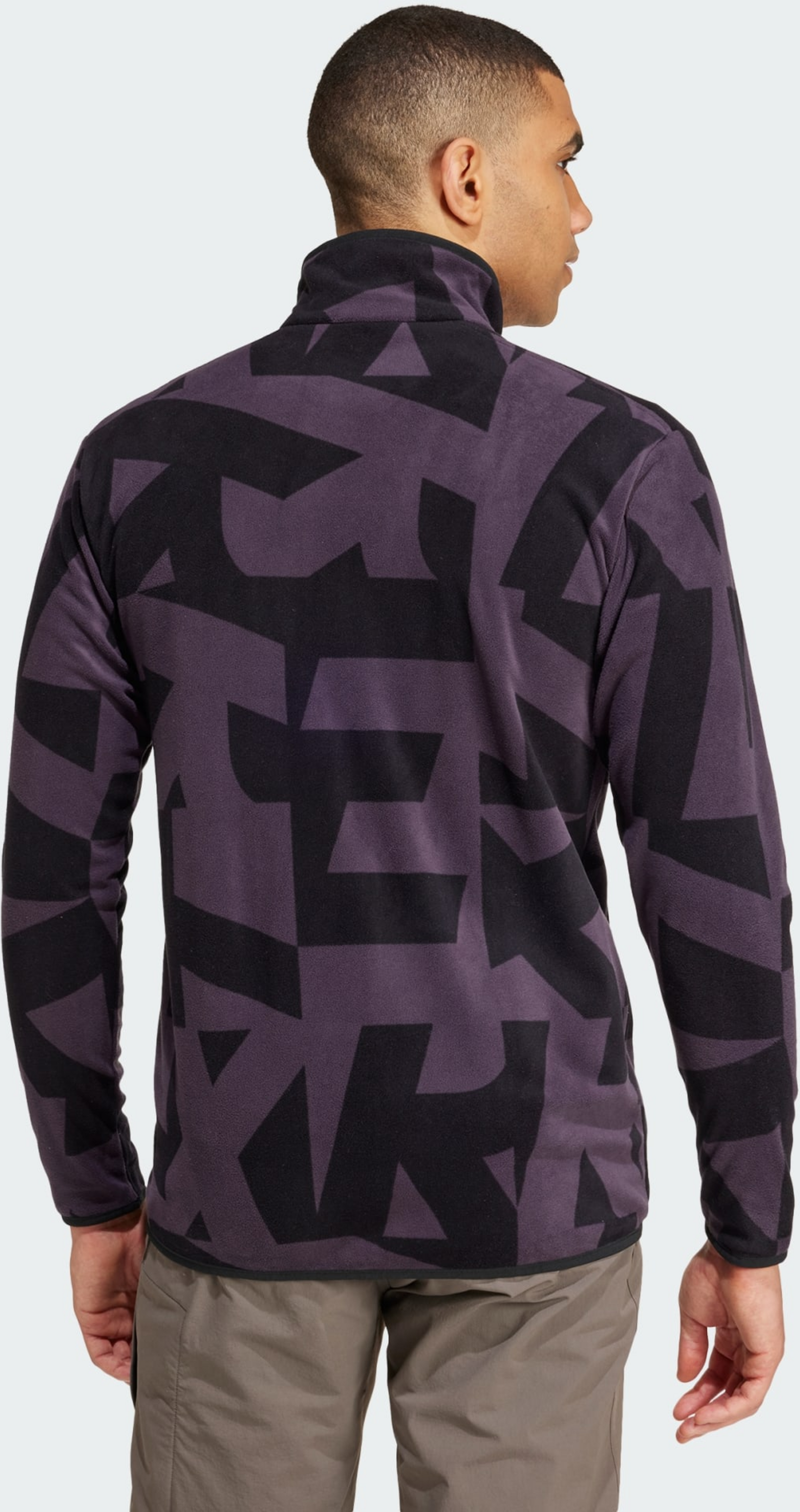 ADIDAS, Adidas Terrex Multi Printed Full-zip Fleece Jacka