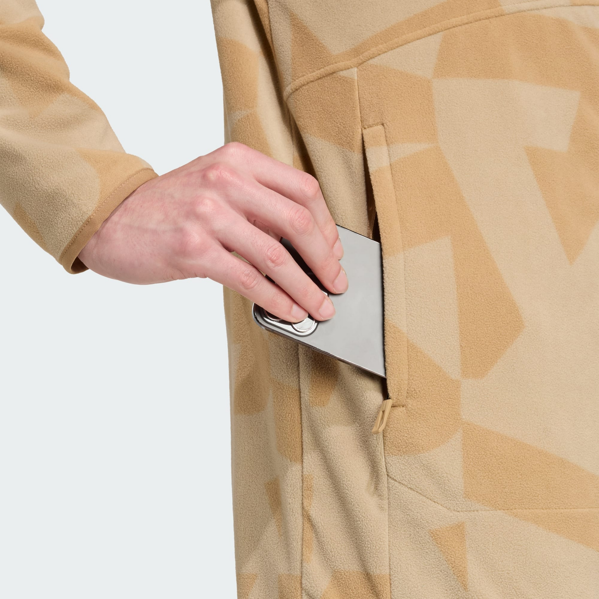 ADIDAS, Adidas Terrex Multi Printed Full-zip Fleece Jacka