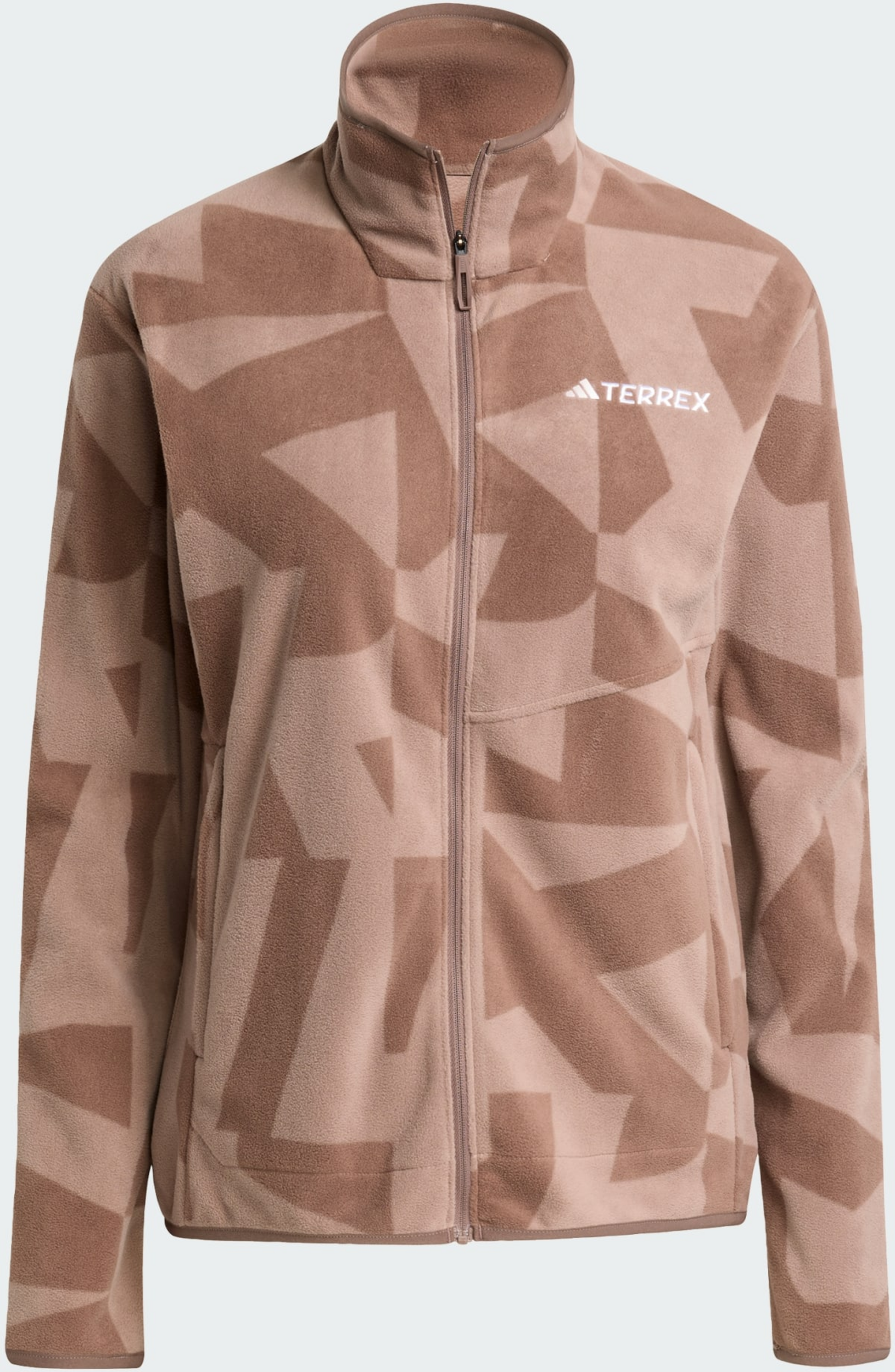 ADIDAS, Adidas Terrex Multi Printed Full-zip Fleece Jacka