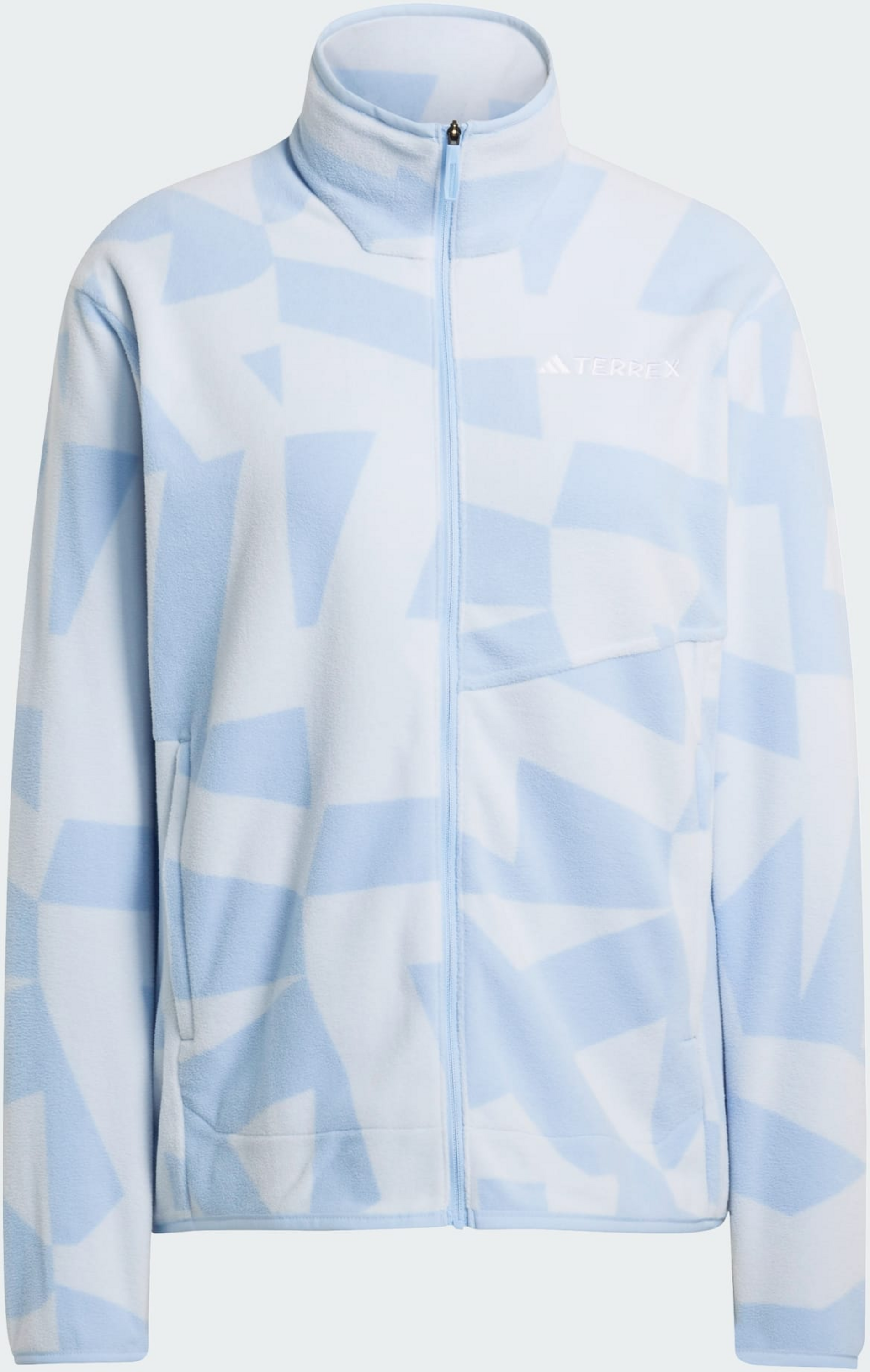 ADIDAS, Adidas Terrex Multi Printed Full-zip Fleece Jacka