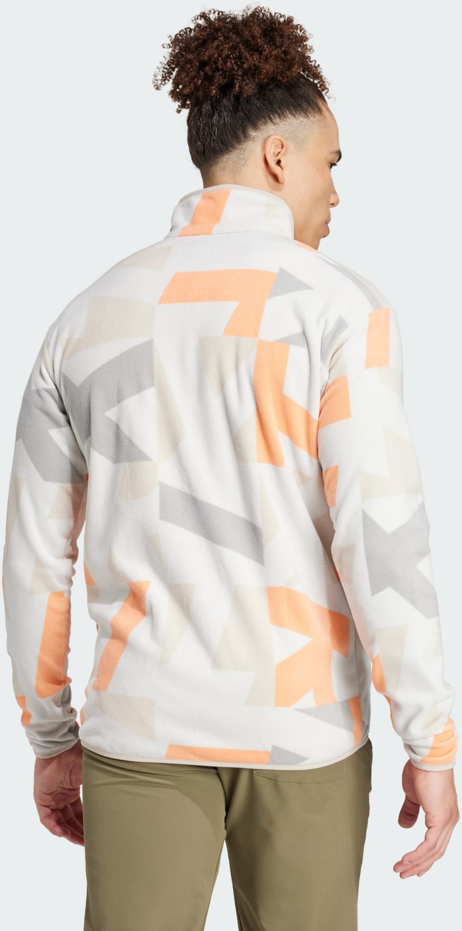 ADIDAS, Adidas Terrex Multi Printed Full-zip Fleece Jacka