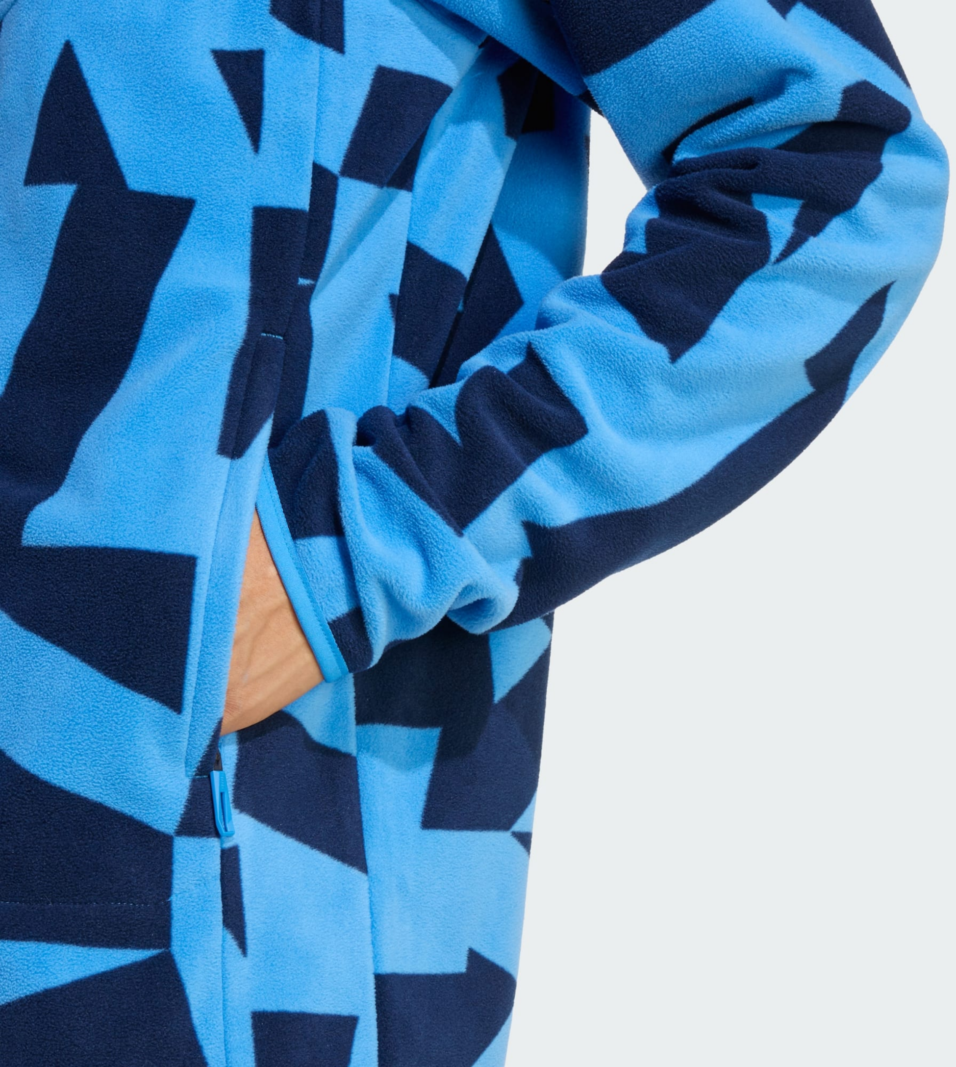 ADIDAS, Adidas Terrex Multi Printed Full-zip Fleece Jacka