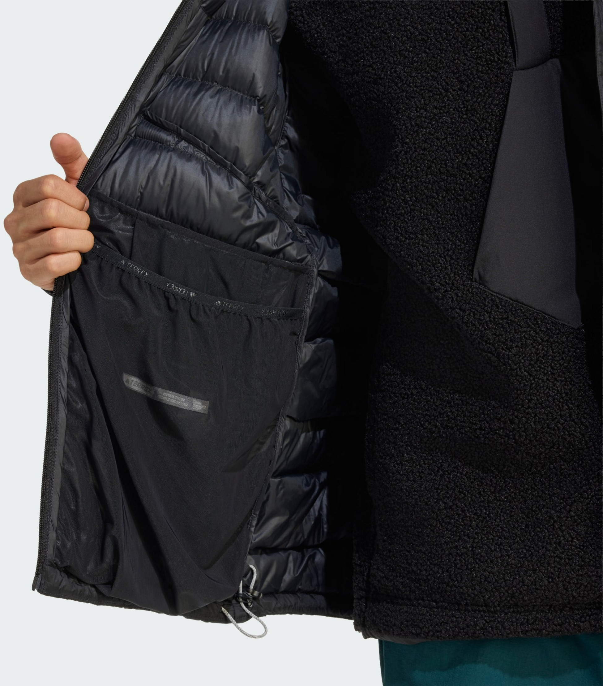 ADIDAS, Adidas Terrex Xperior Climawarm+ Down Hooded Jacka