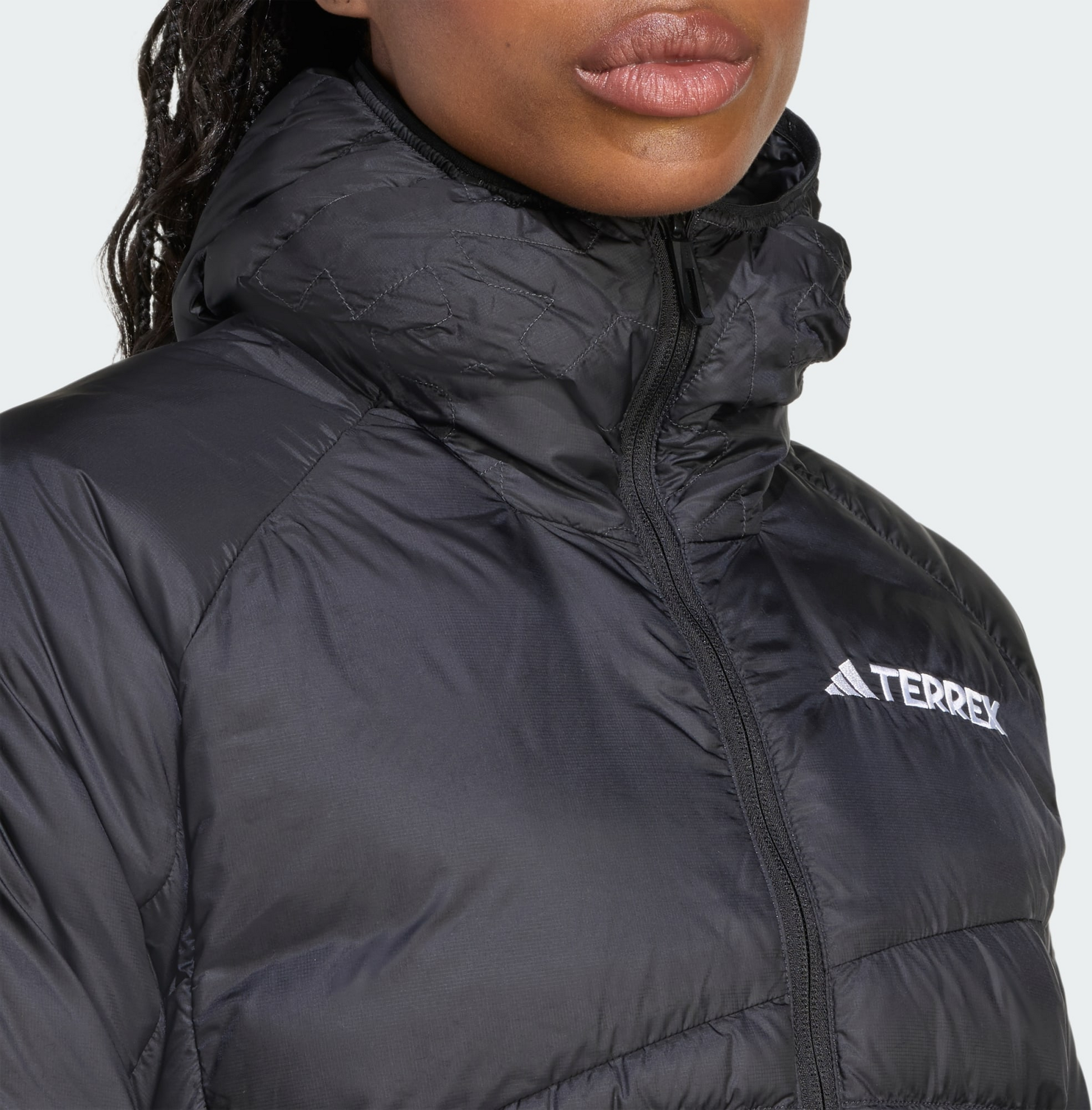 ADIDAS, Adidas Terrex Xperior Climawarm+ Down Jacka Med Huva