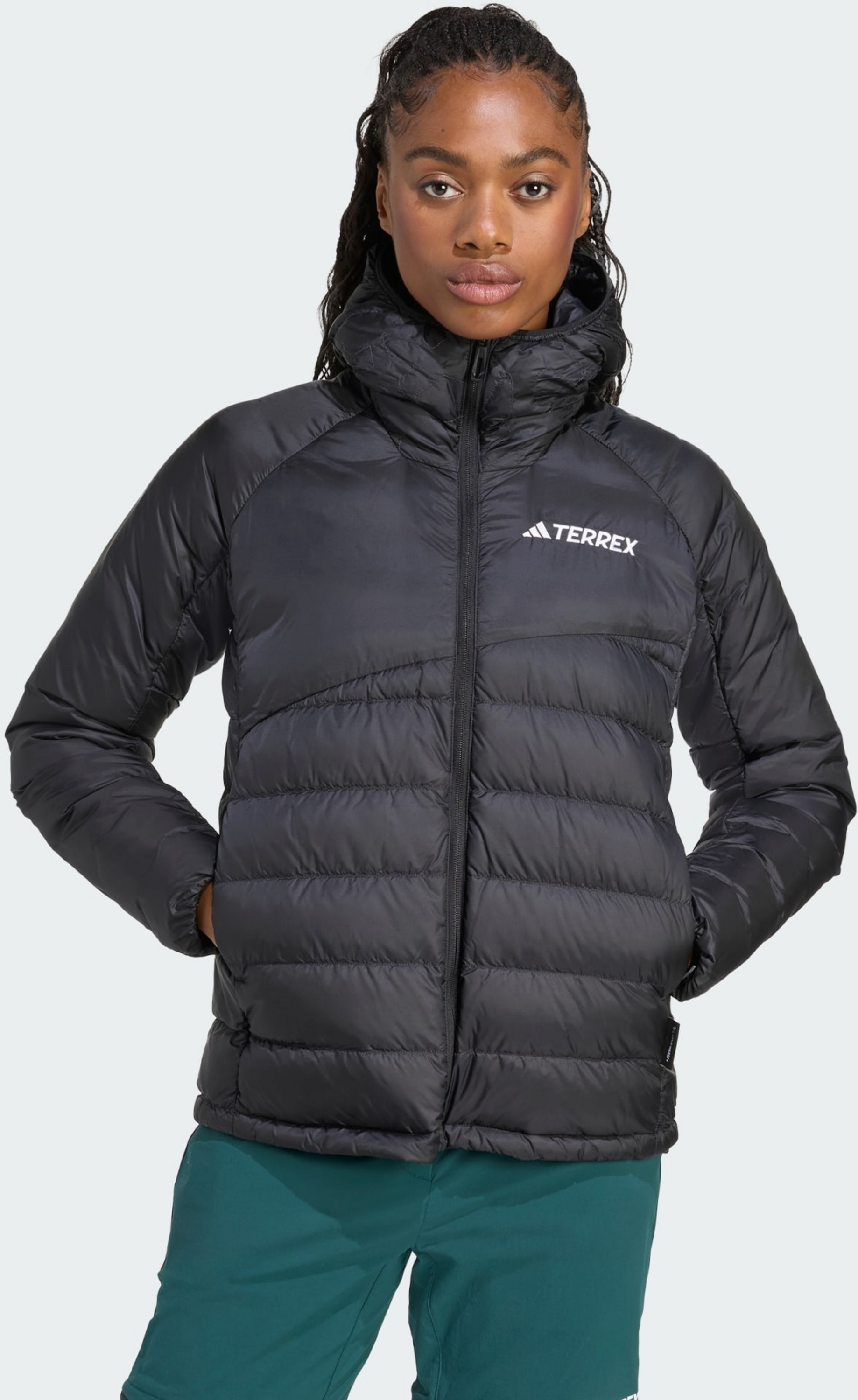 ADIDAS, Adidas Terrex Xperior Climawarm+ Down Jacka Med Huva