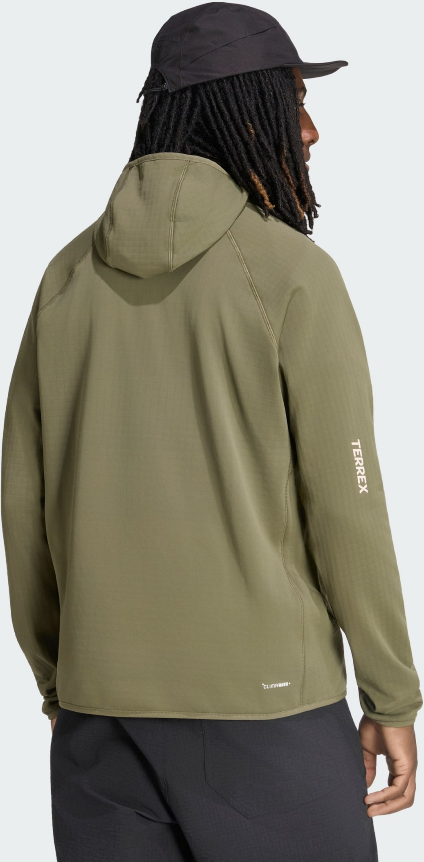 ADIDAS, Adidas Terrex Xperior Climawarm+ Ventknit Fleecejacka Med Huva