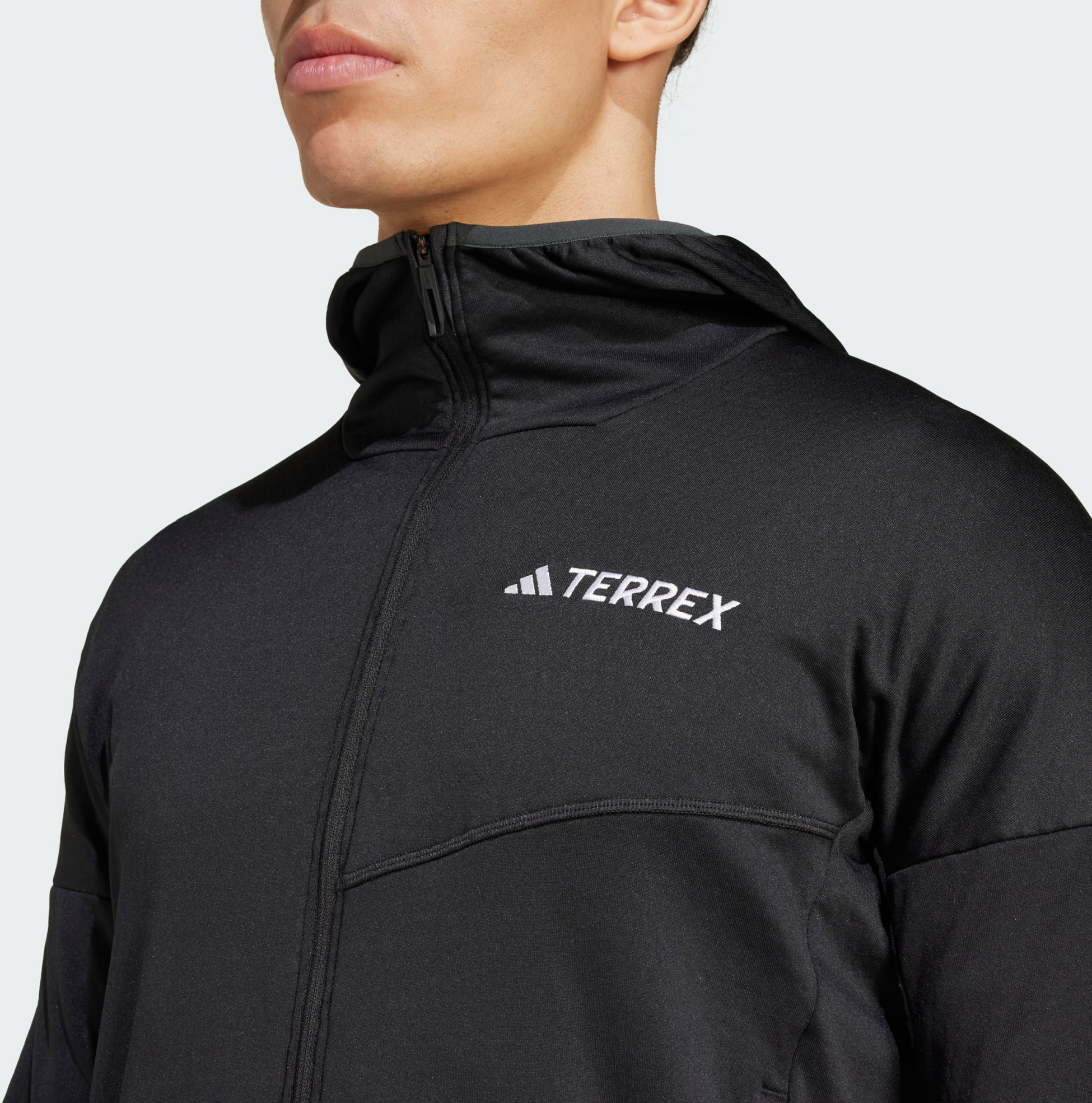 ADIDAS, Adidas Terrex Xperior Climawarm Light Fleece Hooded Jacka
