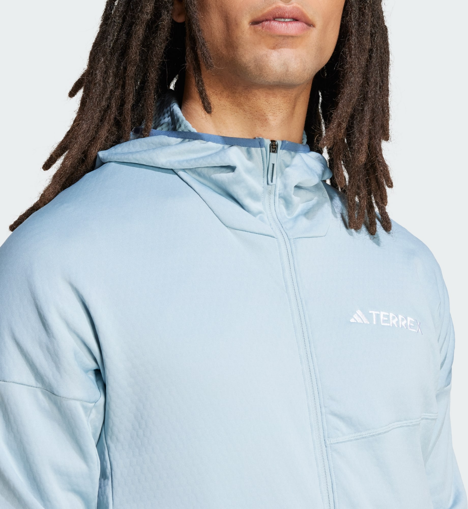 ADIDAS, Adidas Terrex Xperior Climawarm Light Fleece Hooded Jacka