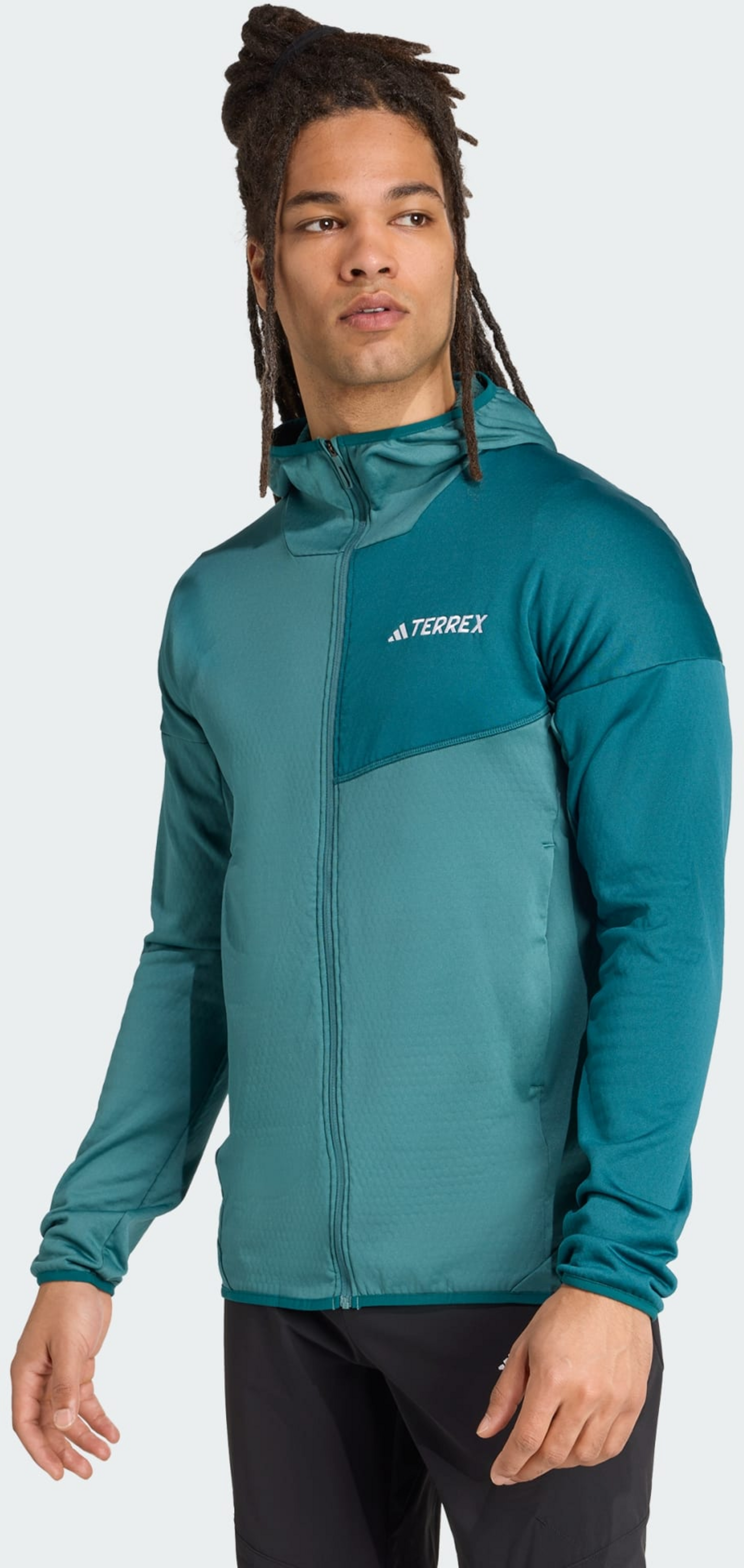 ADIDAS, Adidas Terrex Xperior Climawarm Light Fleece Hooded Jacka