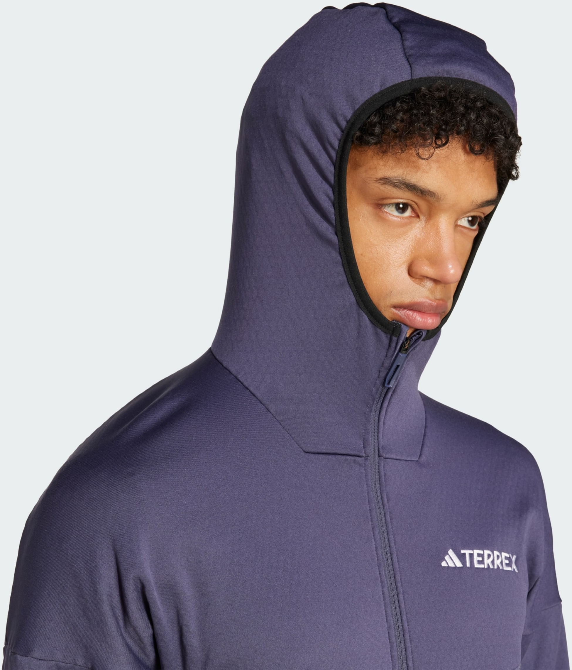 ADIDAS, Adidas Terrex Xperior Climawarm Light Fleece Hooded Jacka