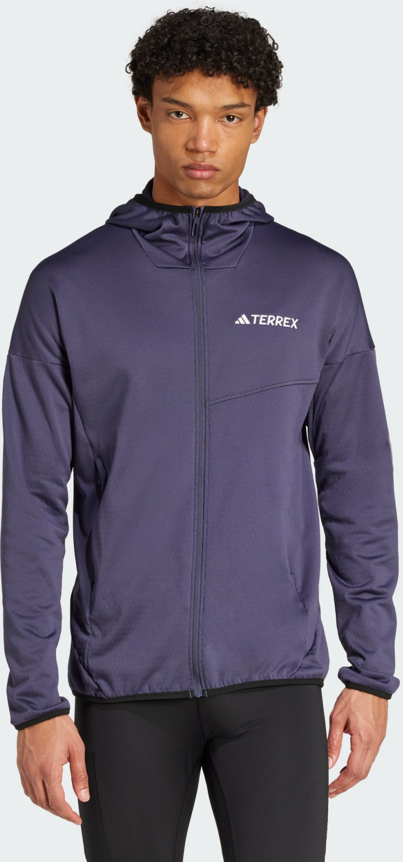 ADIDAS, Adidas Terrex Xperior Climawarm Light Fleece Hooded Jacka