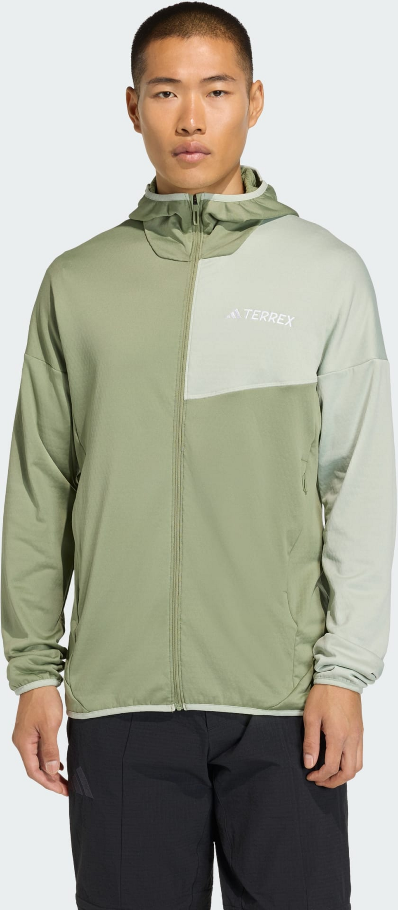 ADIDAS, Adidas Terrex Xperior Climawarm Light Fleece Hooded Jacka