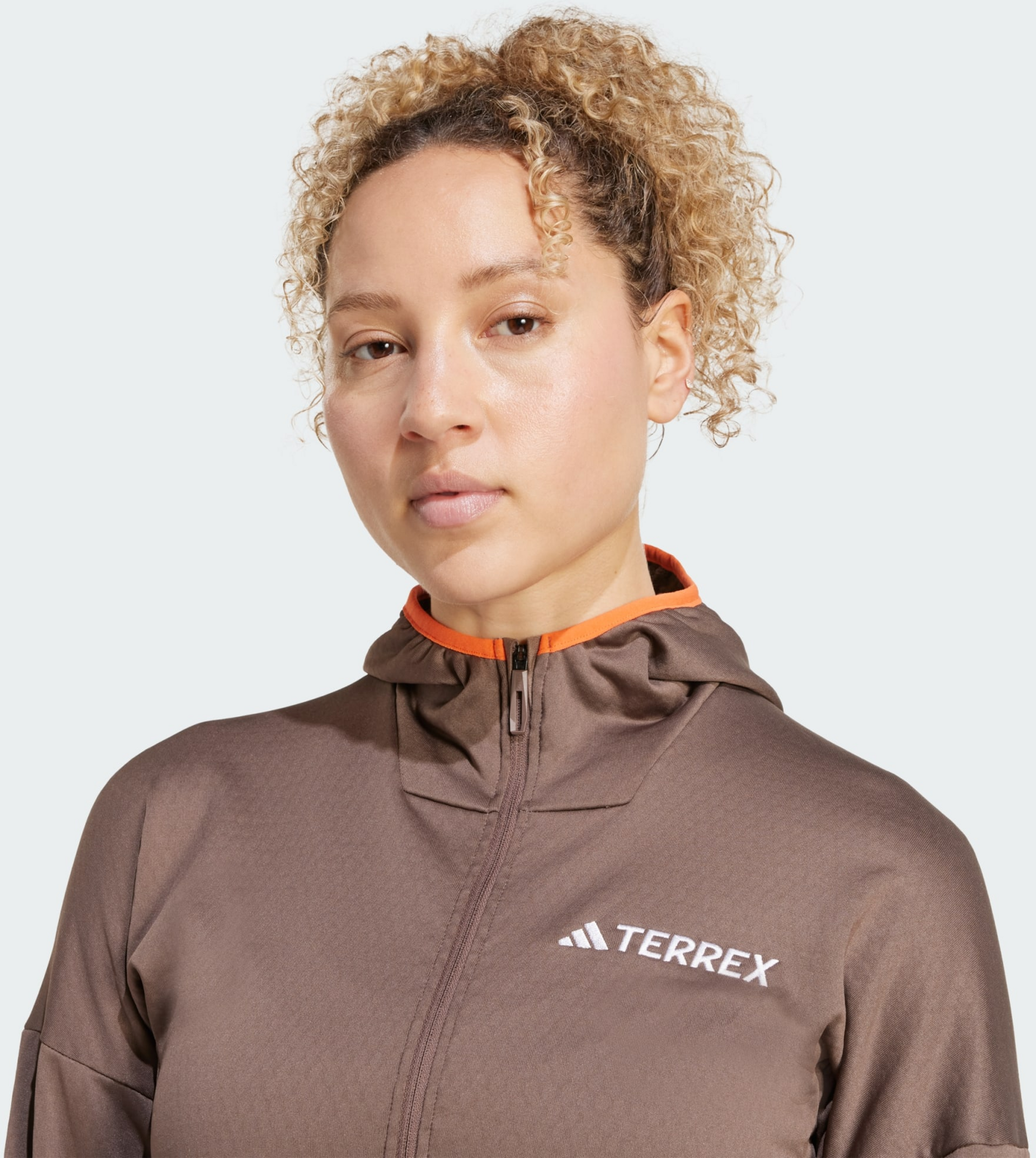 ADIDAS, Adidas Terrex Xperior Climawarm Light Fleece Hooded Jacket