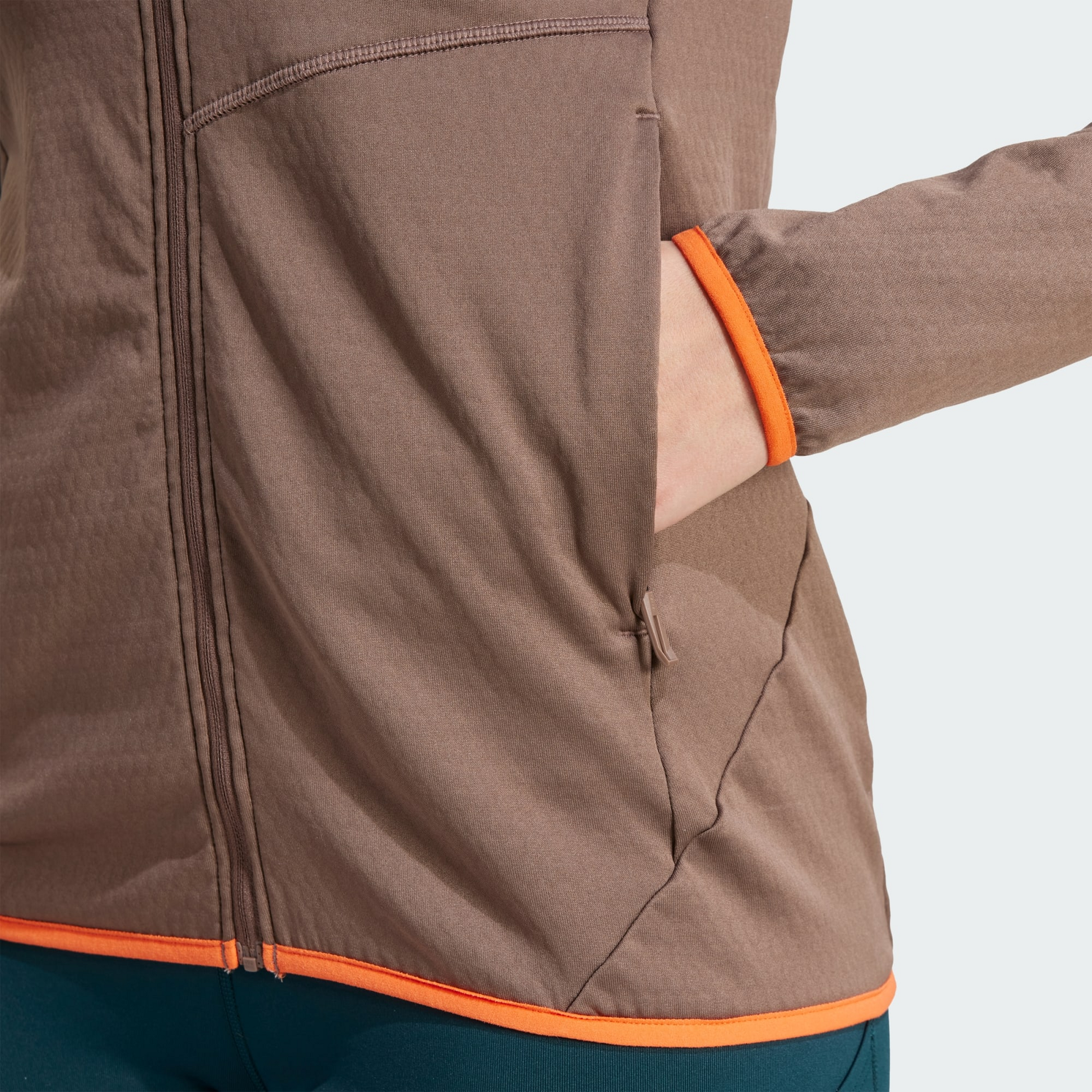 ADIDAS, Adidas Terrex Xperior Climawarm Light Fleece Hooded Jacket