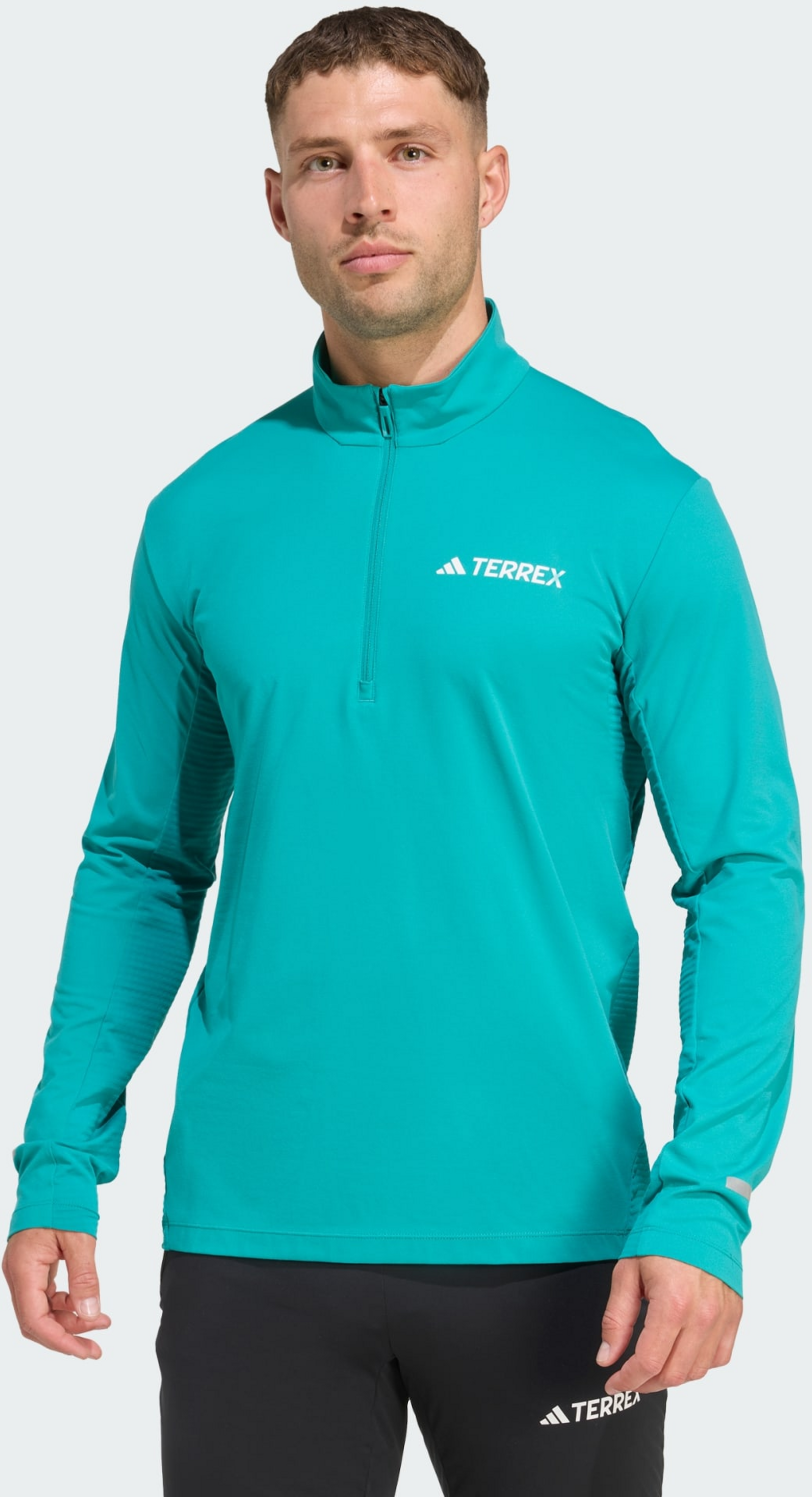 ADIDAS, Adidas Terrex Xperior Långärmad Tröja Med Halv Dragkedja