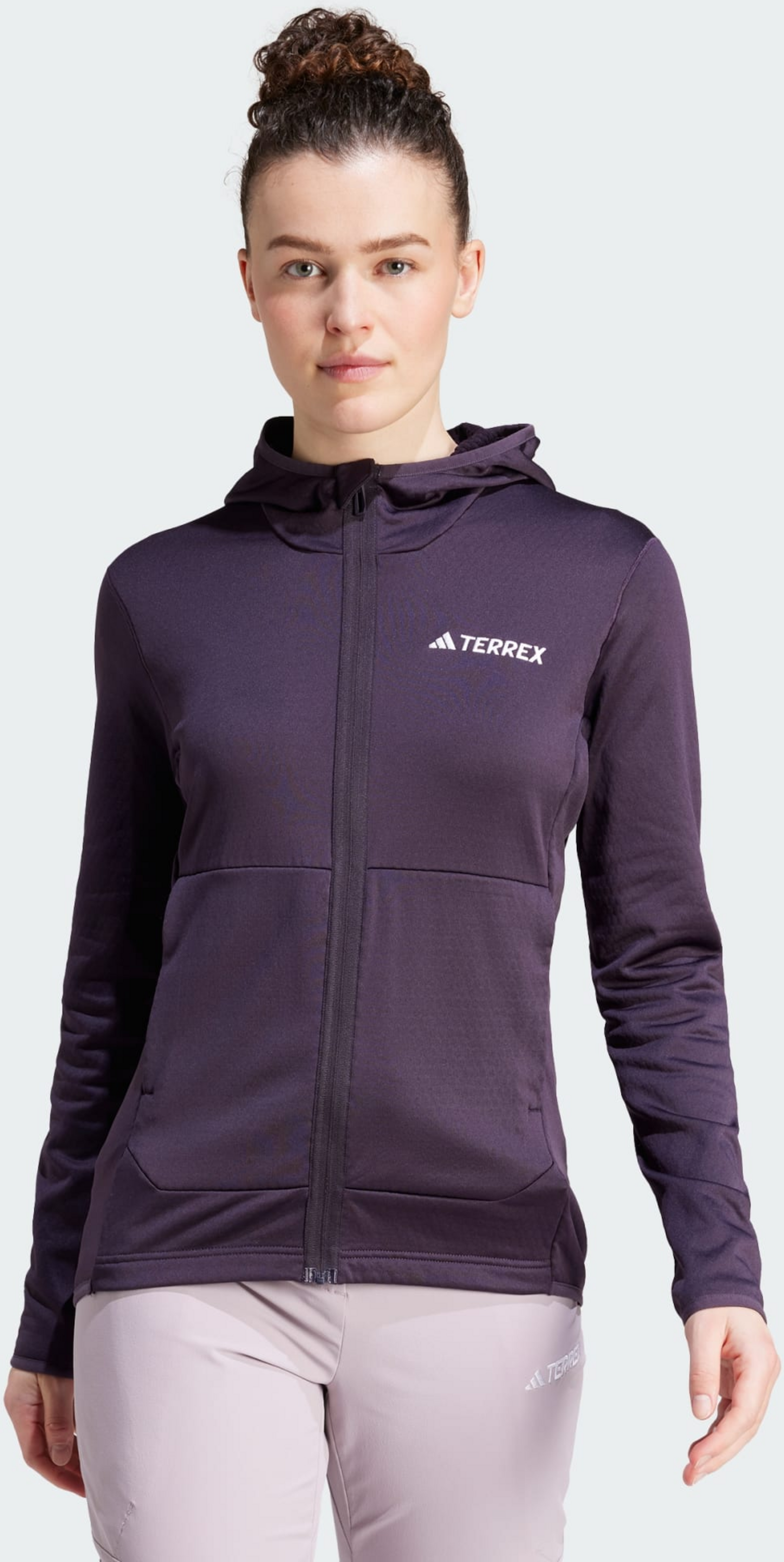 ADIDAS, Adidas Terrex Xperior Light Fleece Hooded Jacka