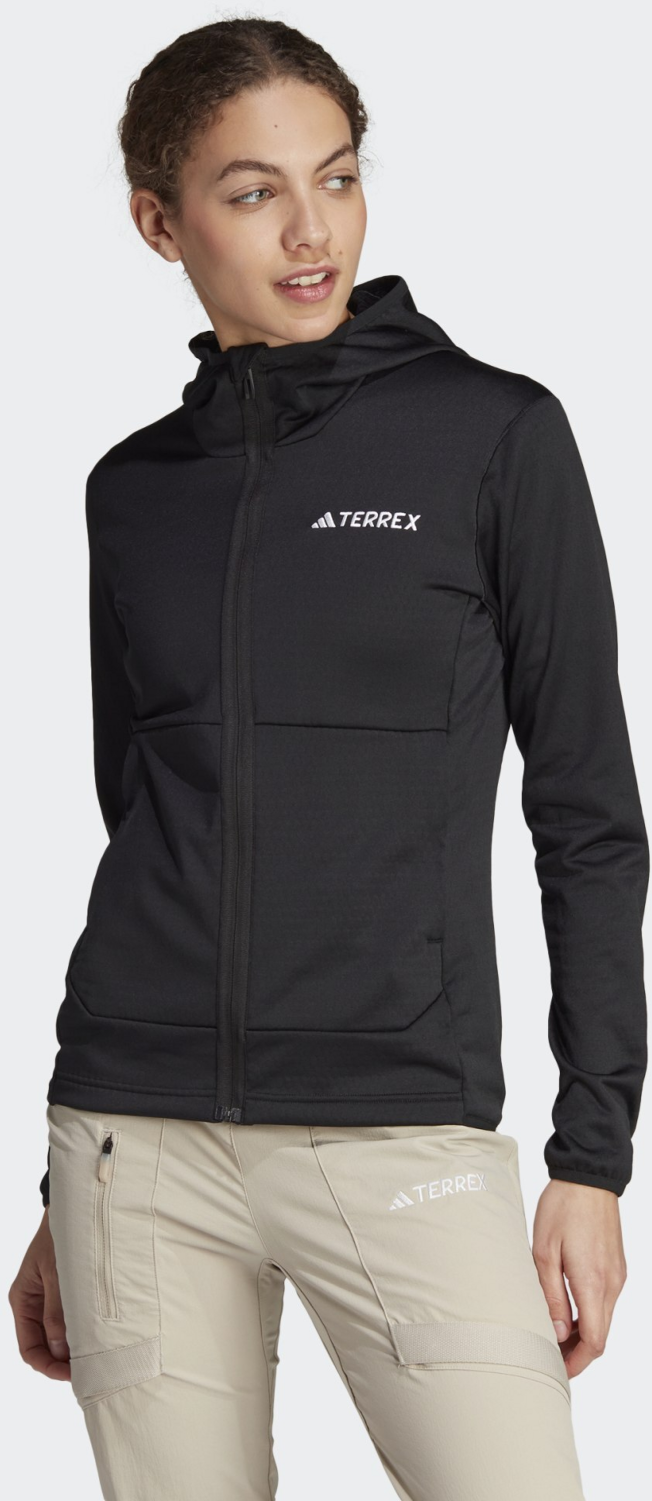 ADIDAS, Adidas Terrex Xperior Light Fleece Hooded Jacka