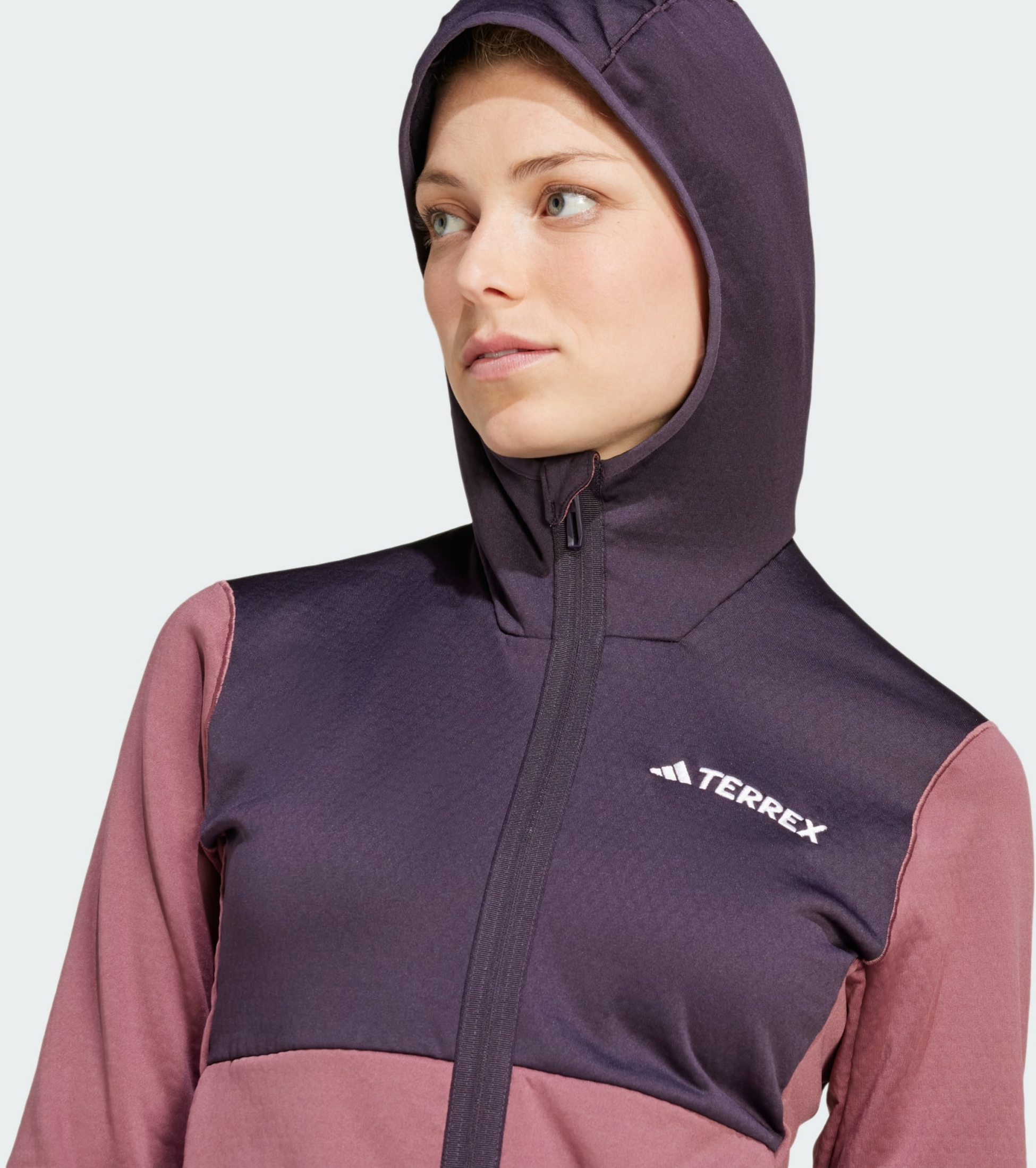 ADIDAS, Adidas Terrex Xperior Light Fleece Hooded Jacka