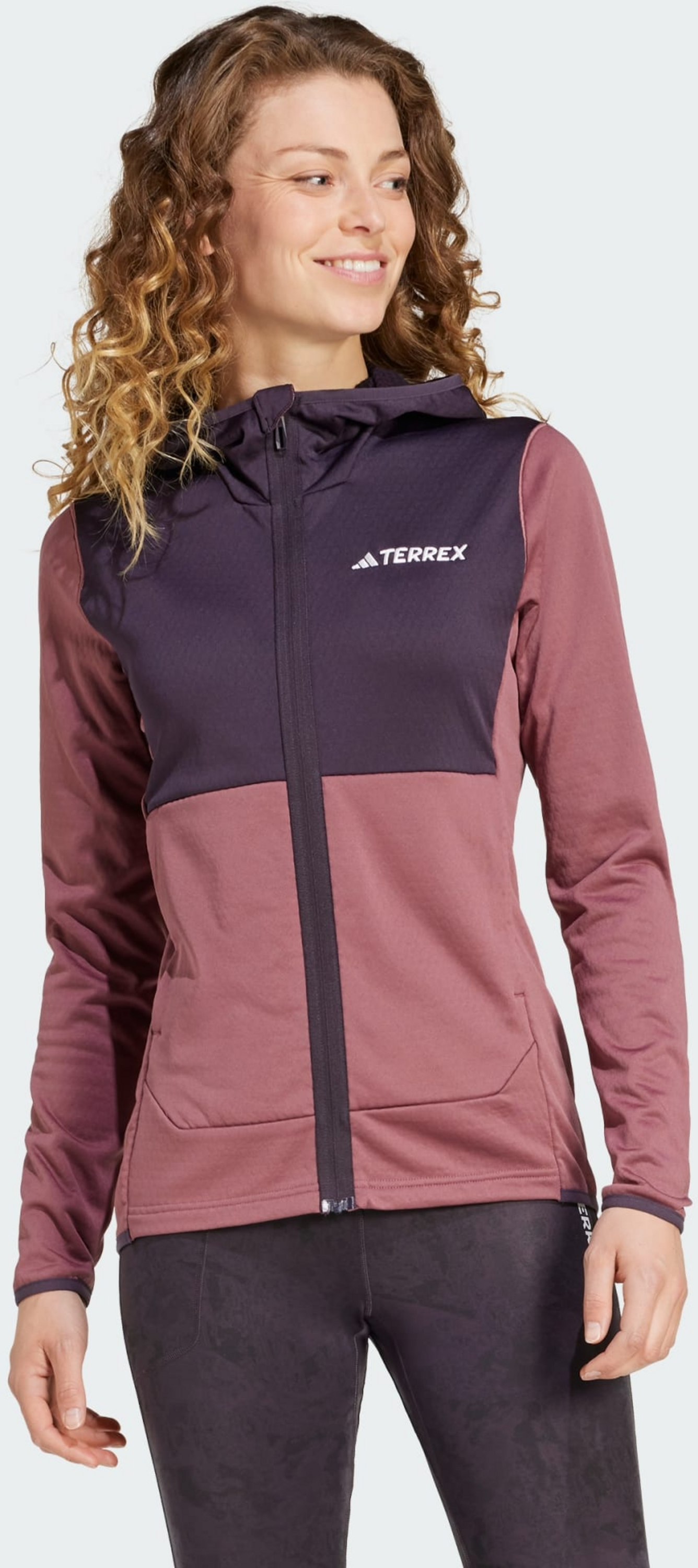 ADIDAS, Adidas Terrex Xperior Light Fleece Hooded Jacka