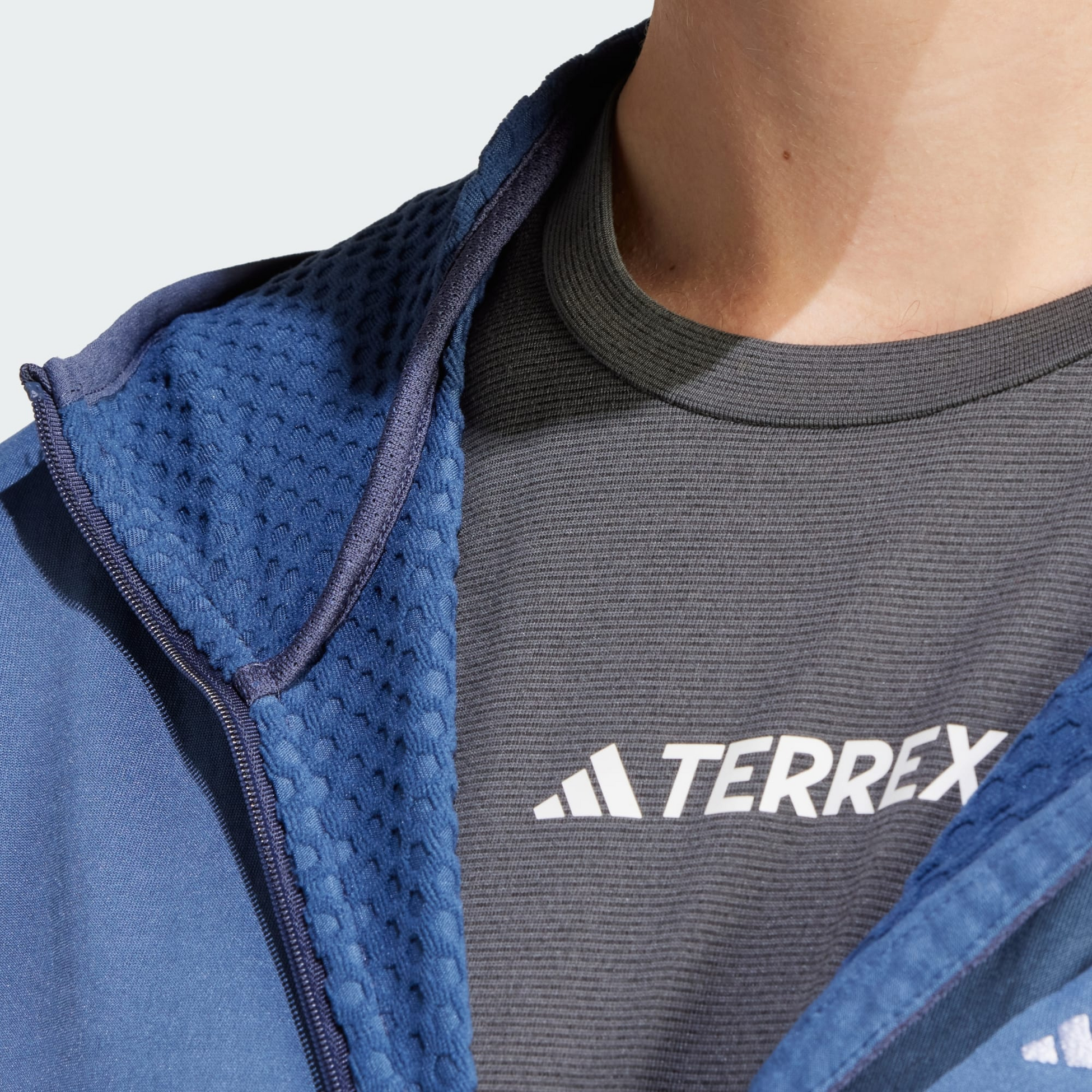 ADIDAS, Adidas Terrex Xperior Light Fleece Hooded Jacka