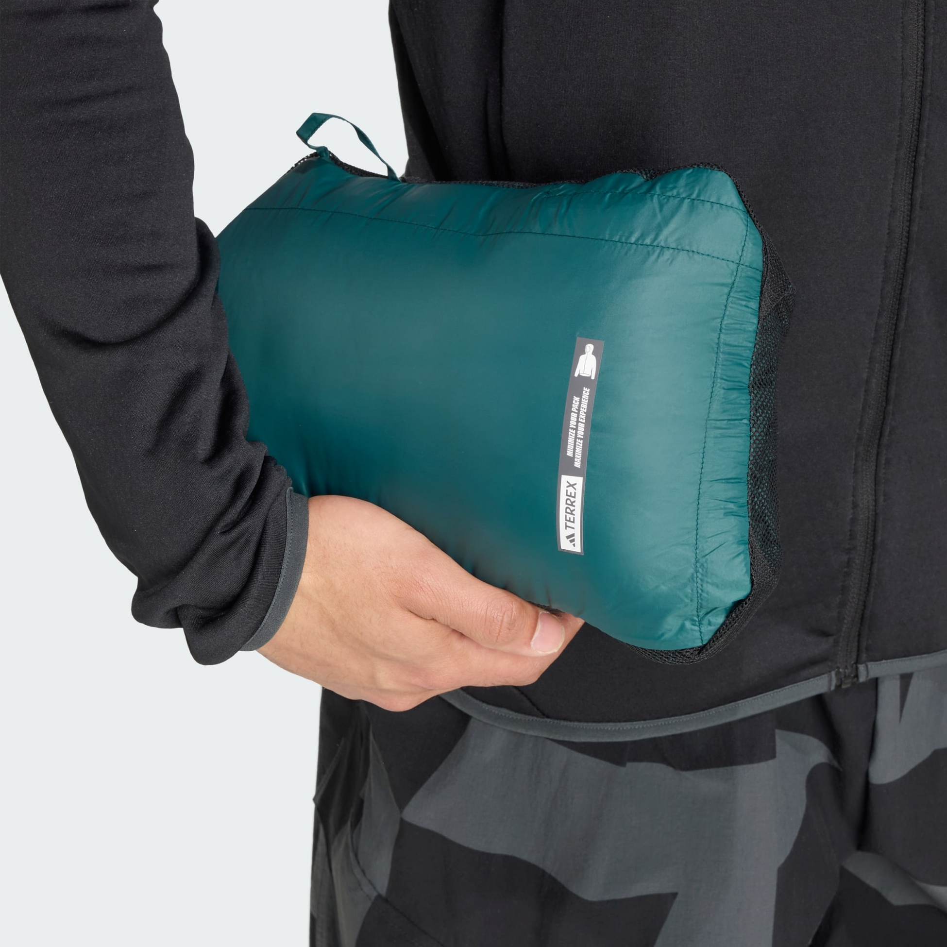 ADIDAS, Adidas Terrex Xperior Primaloft Loose Fill Insulated Hooded Jacka