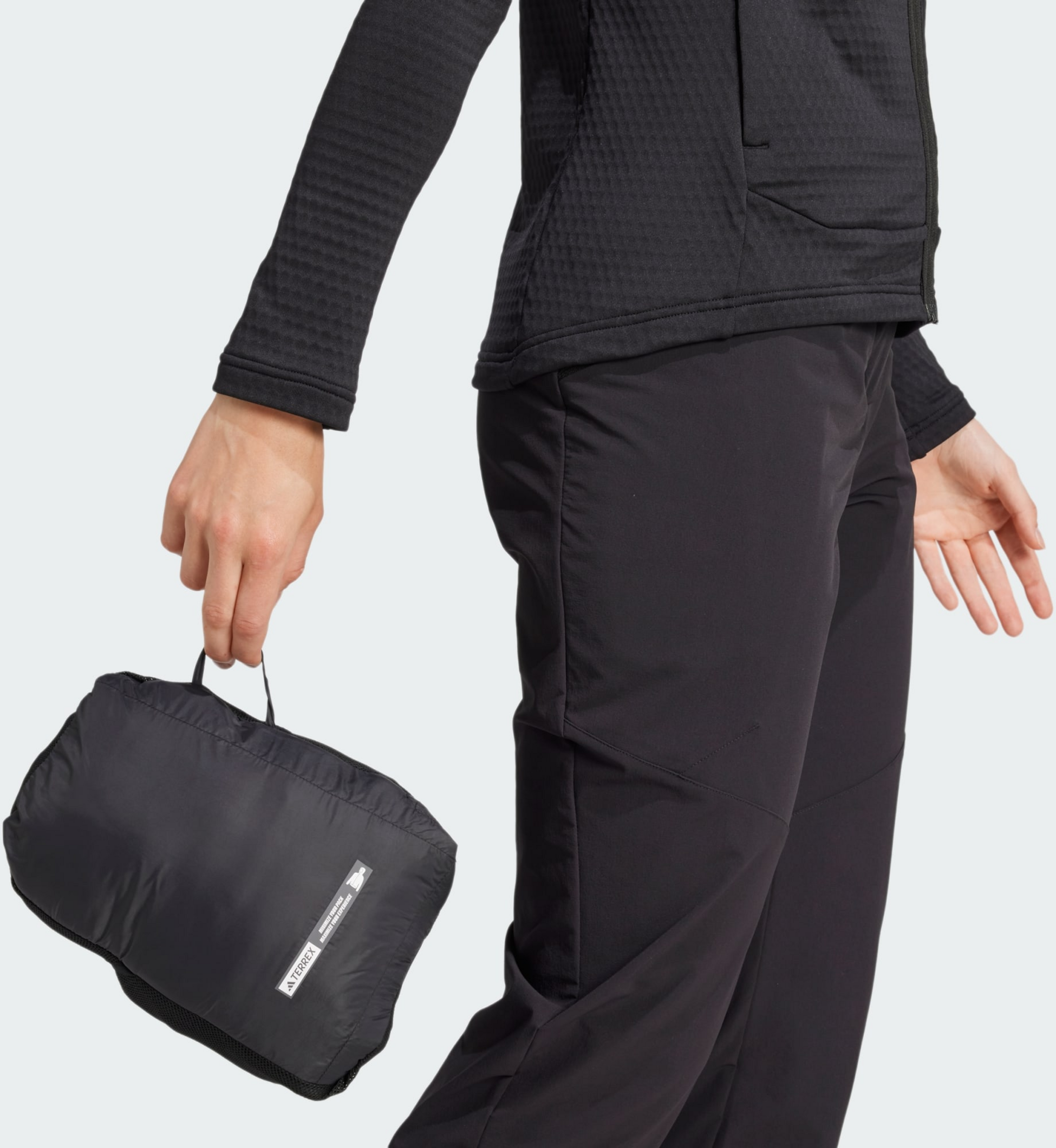 ADIDAS, Adidas Terrex Xperior Primaloft Loose Fill Insulated Hooded Jacka