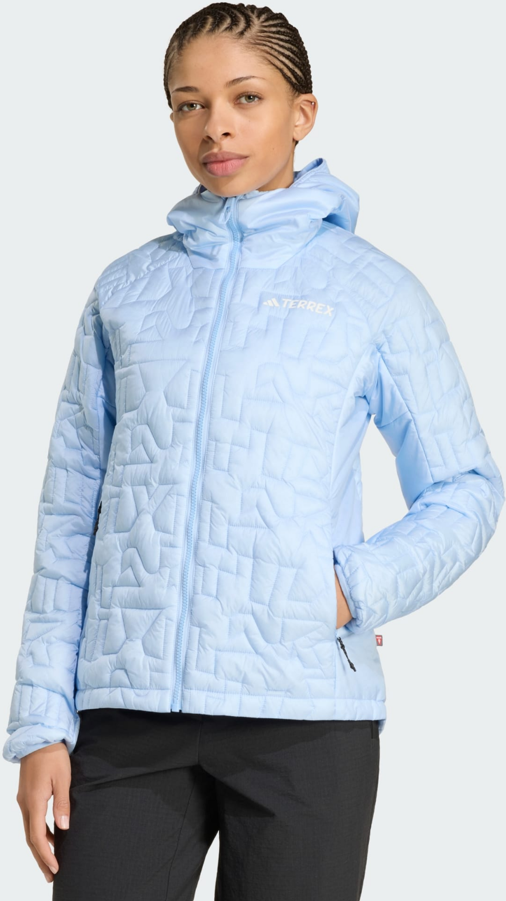 ADIDAS, Adidas Terrex Xperior Primaloft Loose Fill Insulated Hooded Jacka