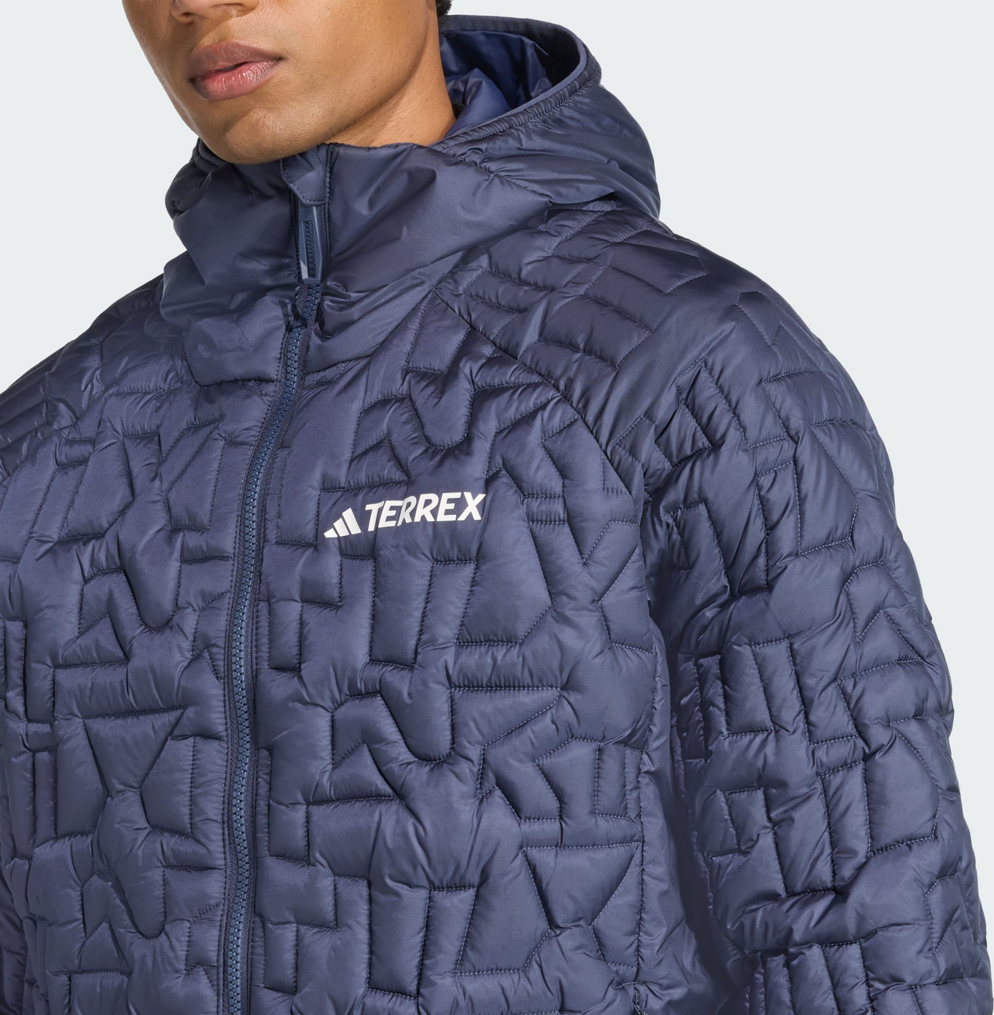 ADIDAS, Adidas Terrex Xperior Primaloft Loose Fill Insulated Hooded Jacka