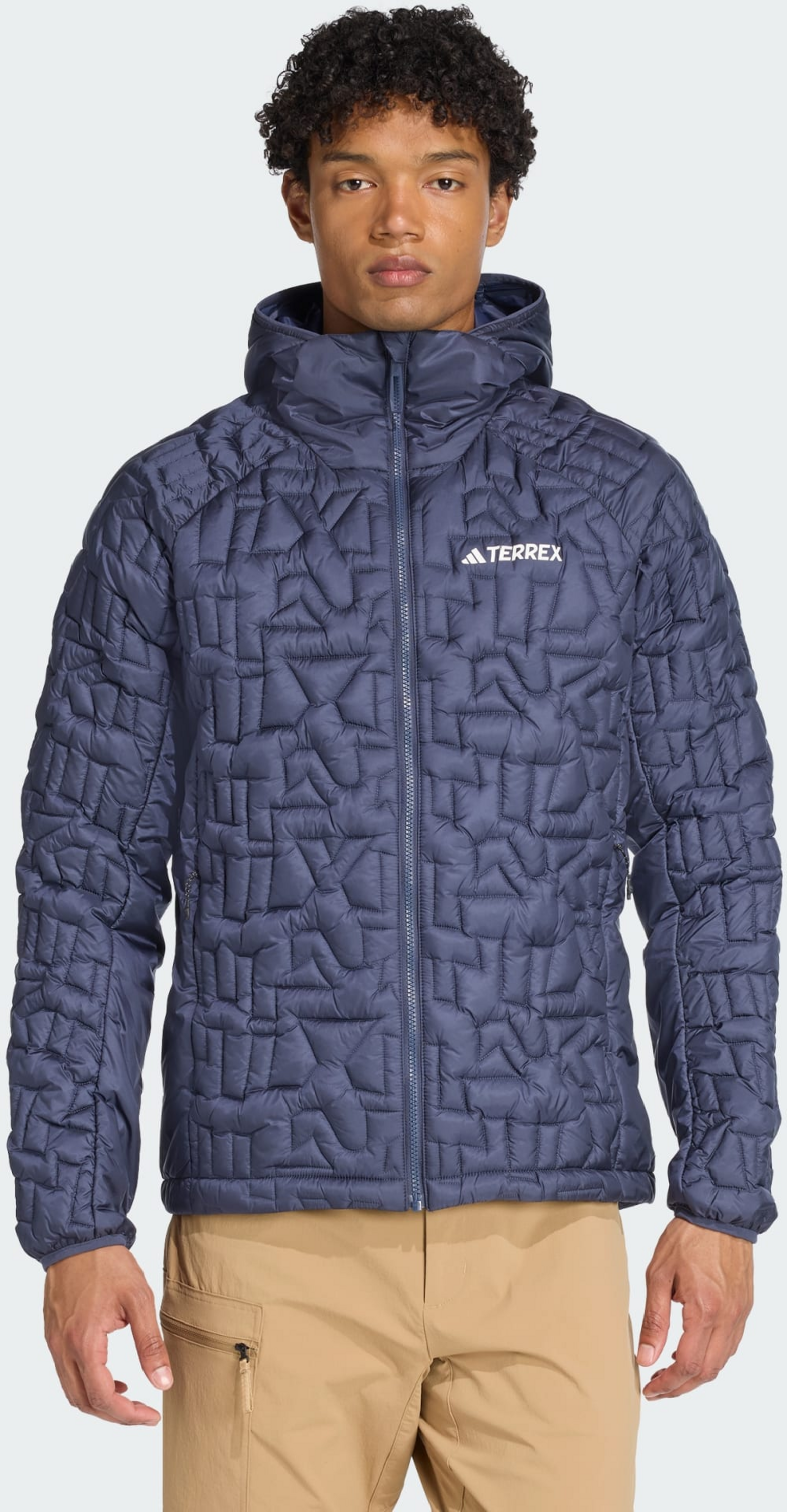 ADIDAS, Adidas Terrex Xperior Primaloft Loose Fill Insulated Hooded Jacka