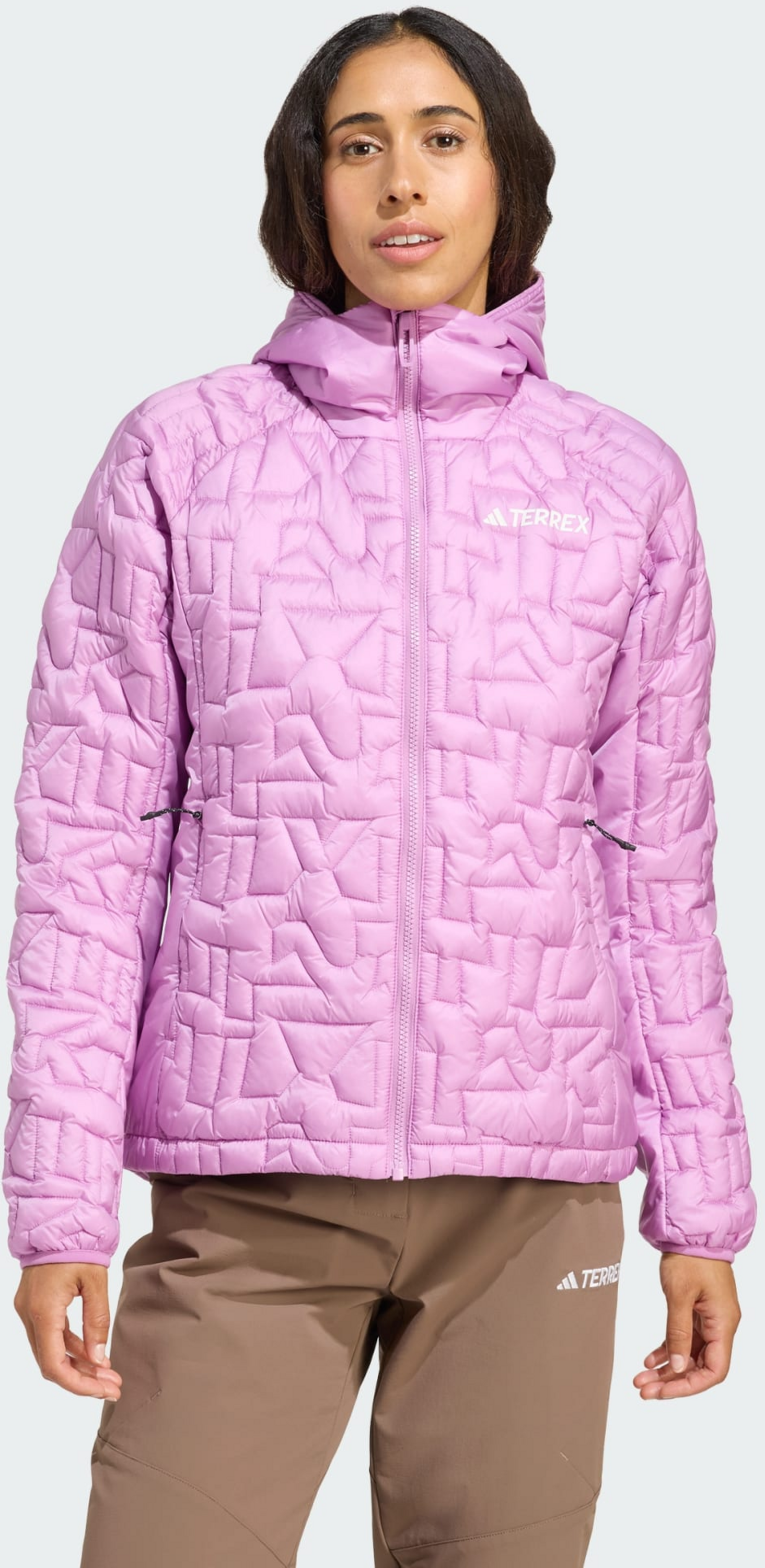 ADIDAS, Adidas Terrex Xperior Primaloft Loose Fill Insulated Hooded Jacka