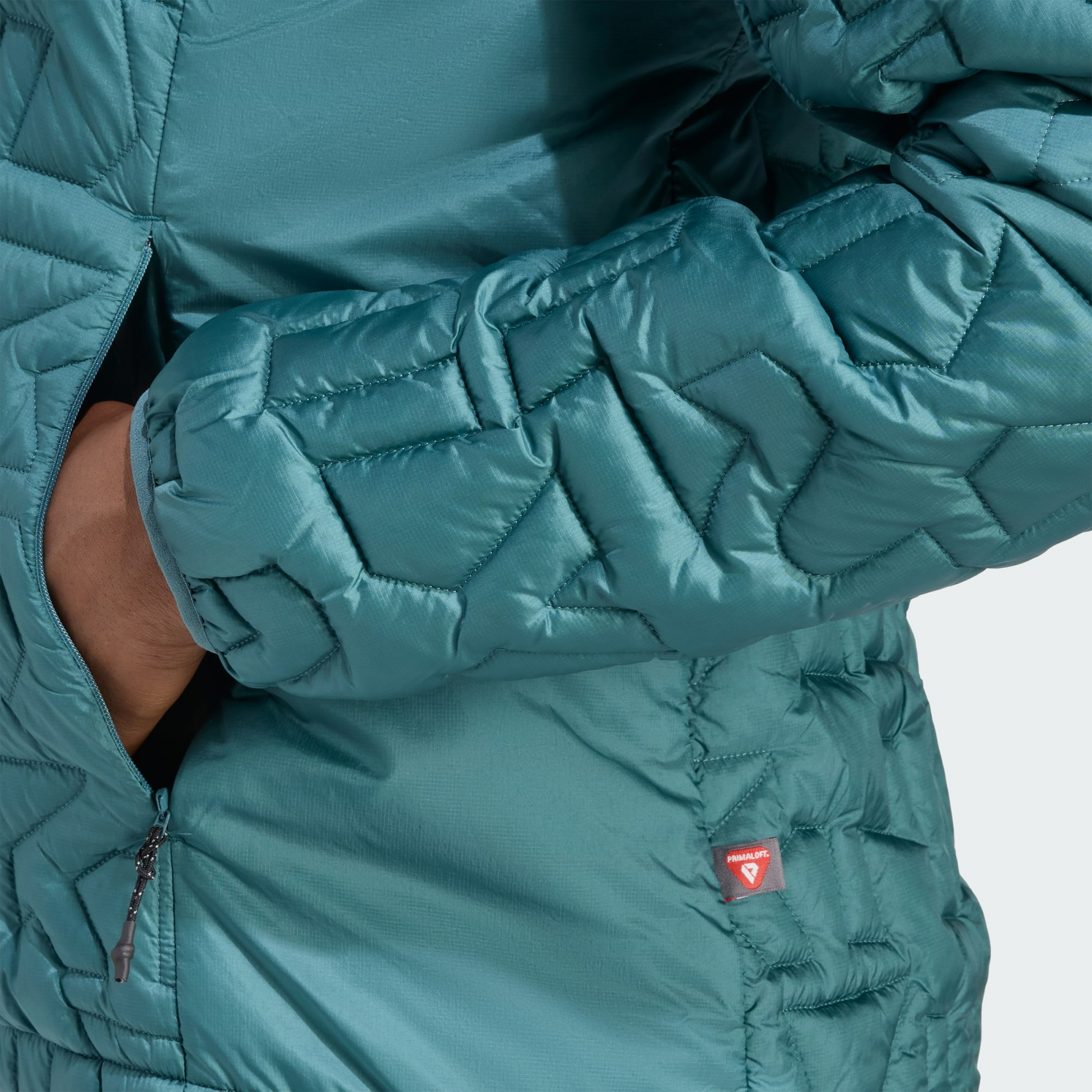 ADIDAS, Adidas Terrex Xperior Primaloft Loose Fill Insulated Hooded Jacka