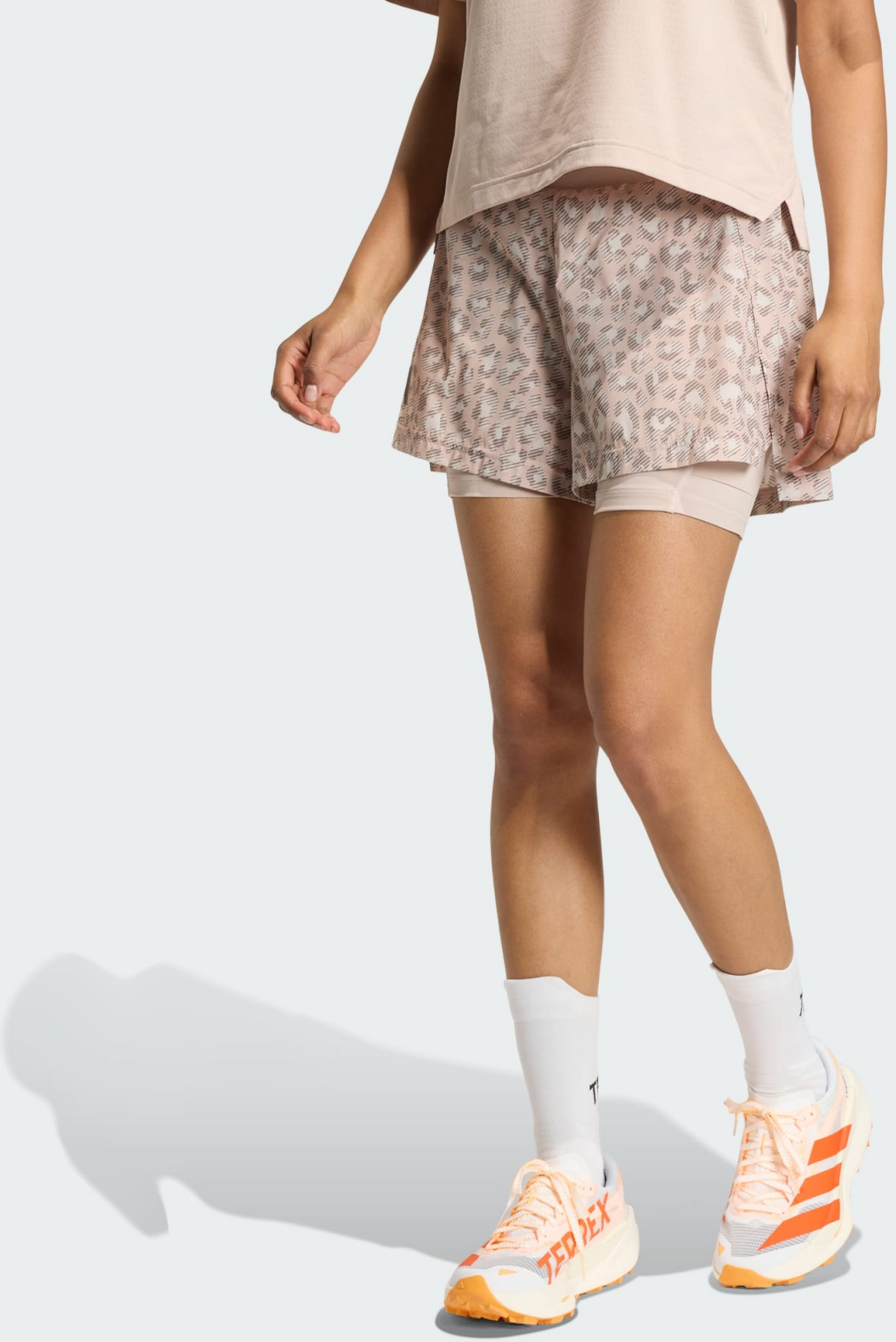 ADIDAS, Adidas Terrex Xploric 2-i-1-shorts Med Tryck