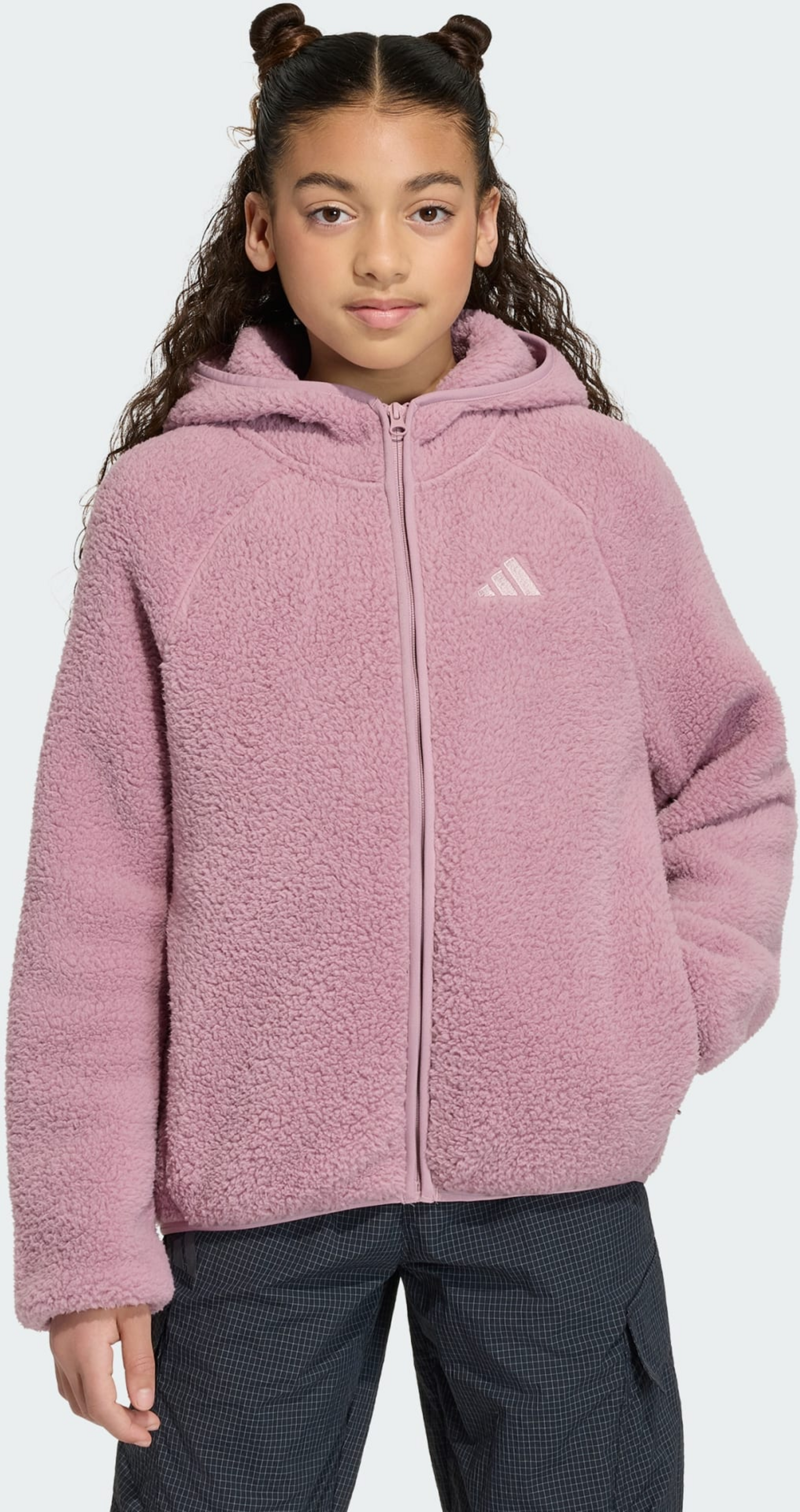 ADIDAS, Adidas Terrex Xploric Full-zip Hooded Fleece Jacka F&ouml;r Barn