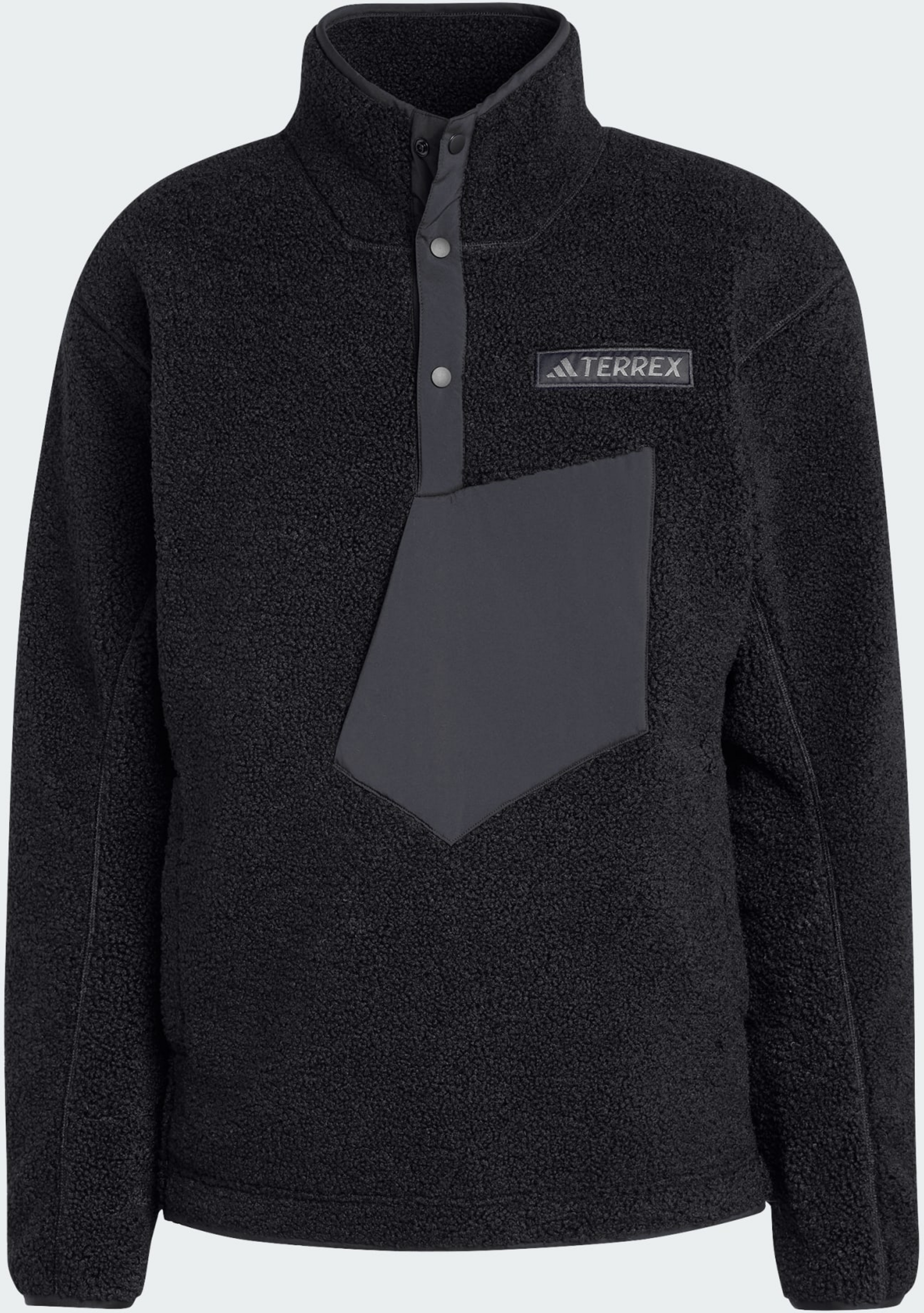 ADIDAS, Adidas Terrex Xploric High Pile Fleece Pullover Sweatshirt