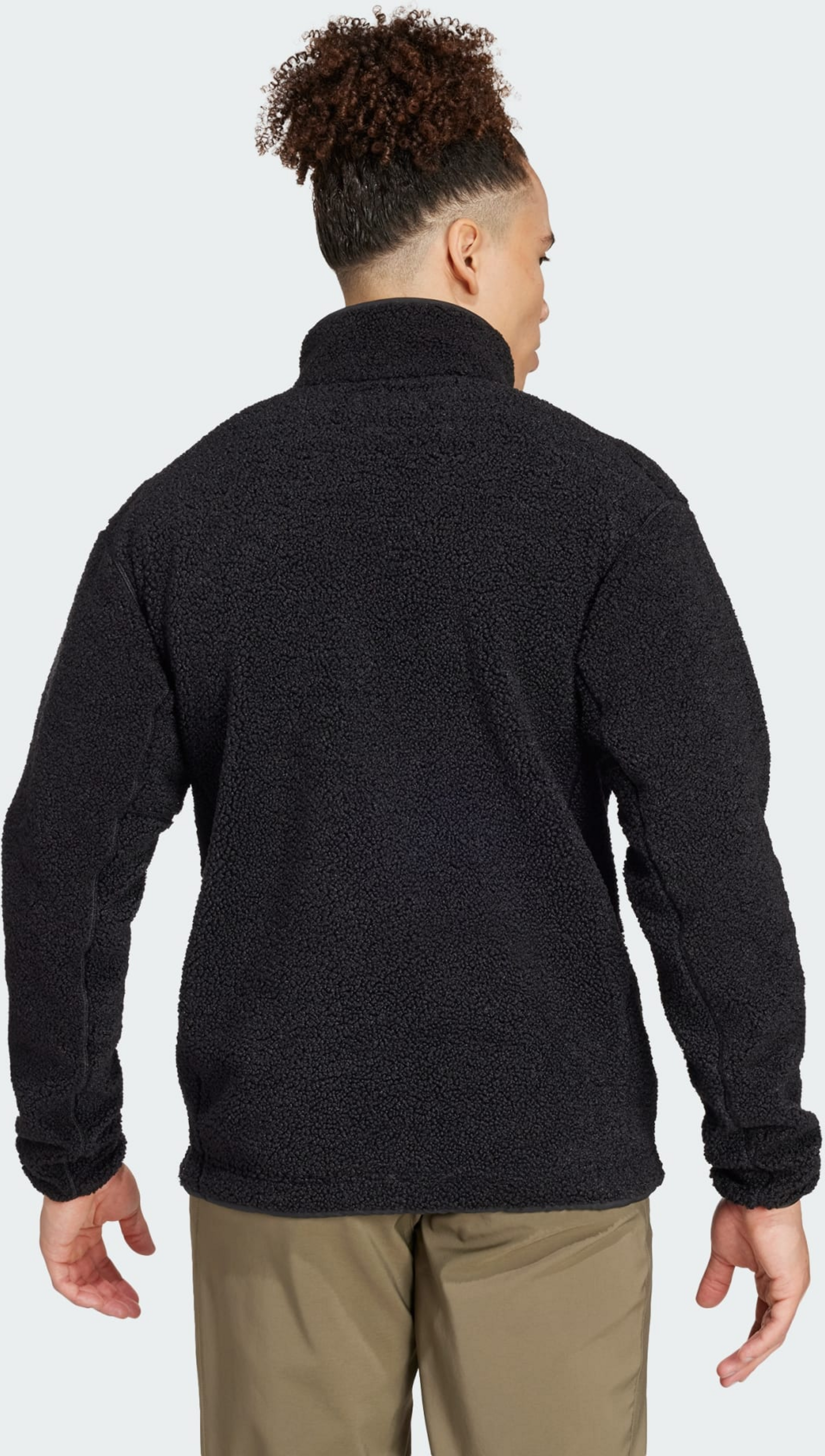 ADIDAS, Adidas Terrex Xploric High Pile Fleece Pullover Sweatshirt