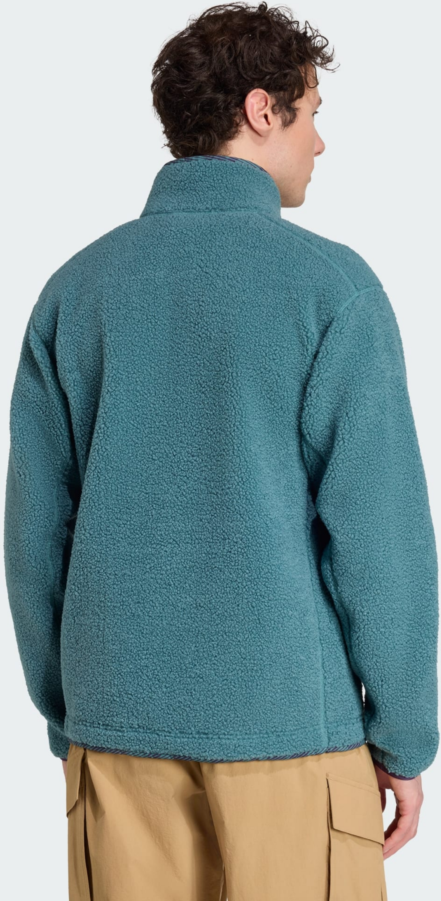 ADIDAS, Adidas Terrex Xploric High Pile Fleece Pullover Sweatshirt