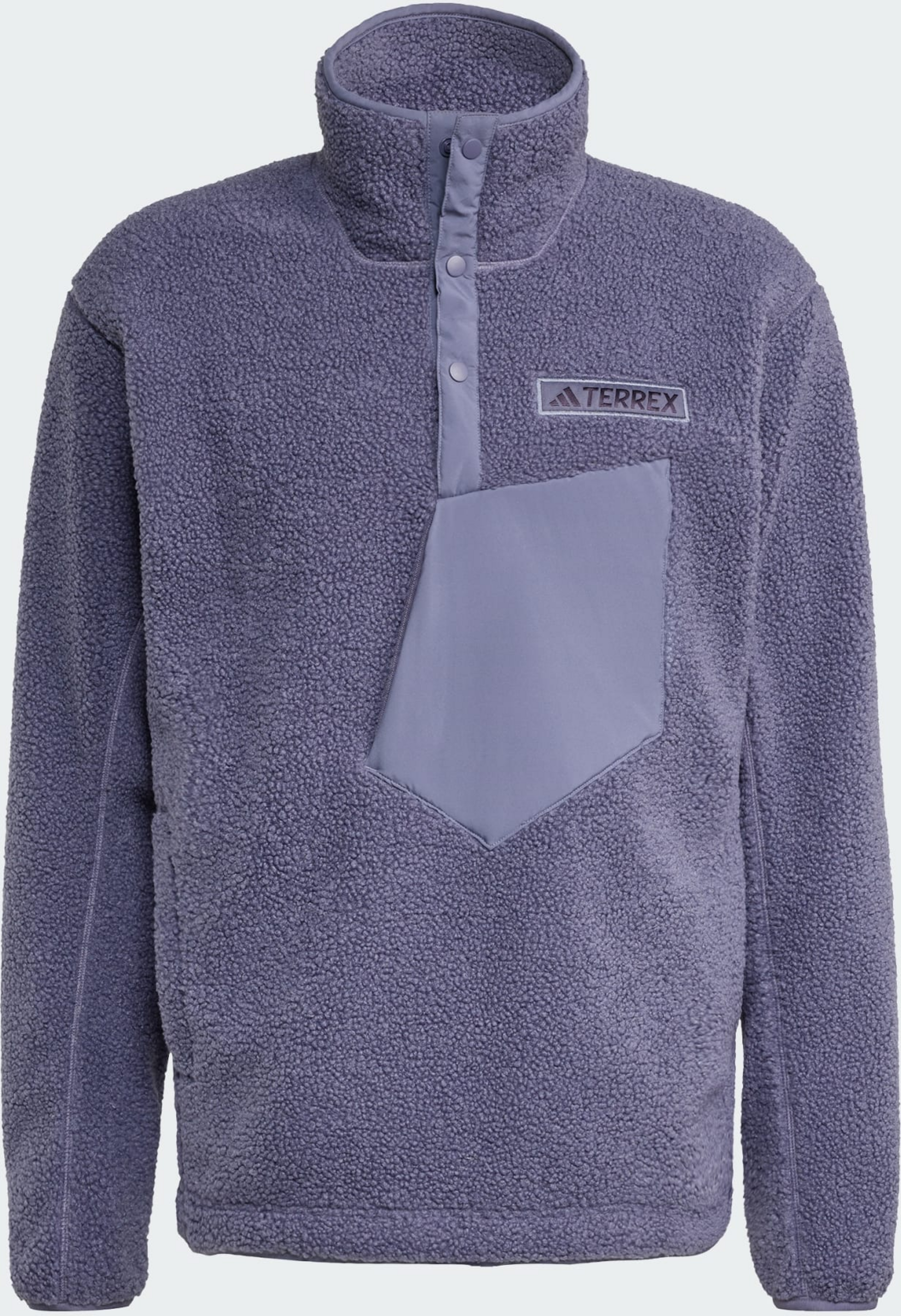 ADIDAS, Adidas Terrex Xploric High Pile Fleece Pullover Sweatshirt