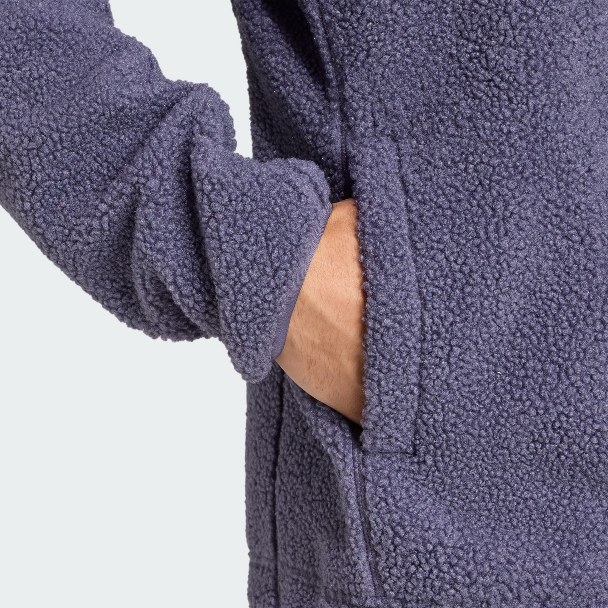 ADIDAS, Adidas Terrex Xploric High Pile Fleece Pullover Sweatshirt