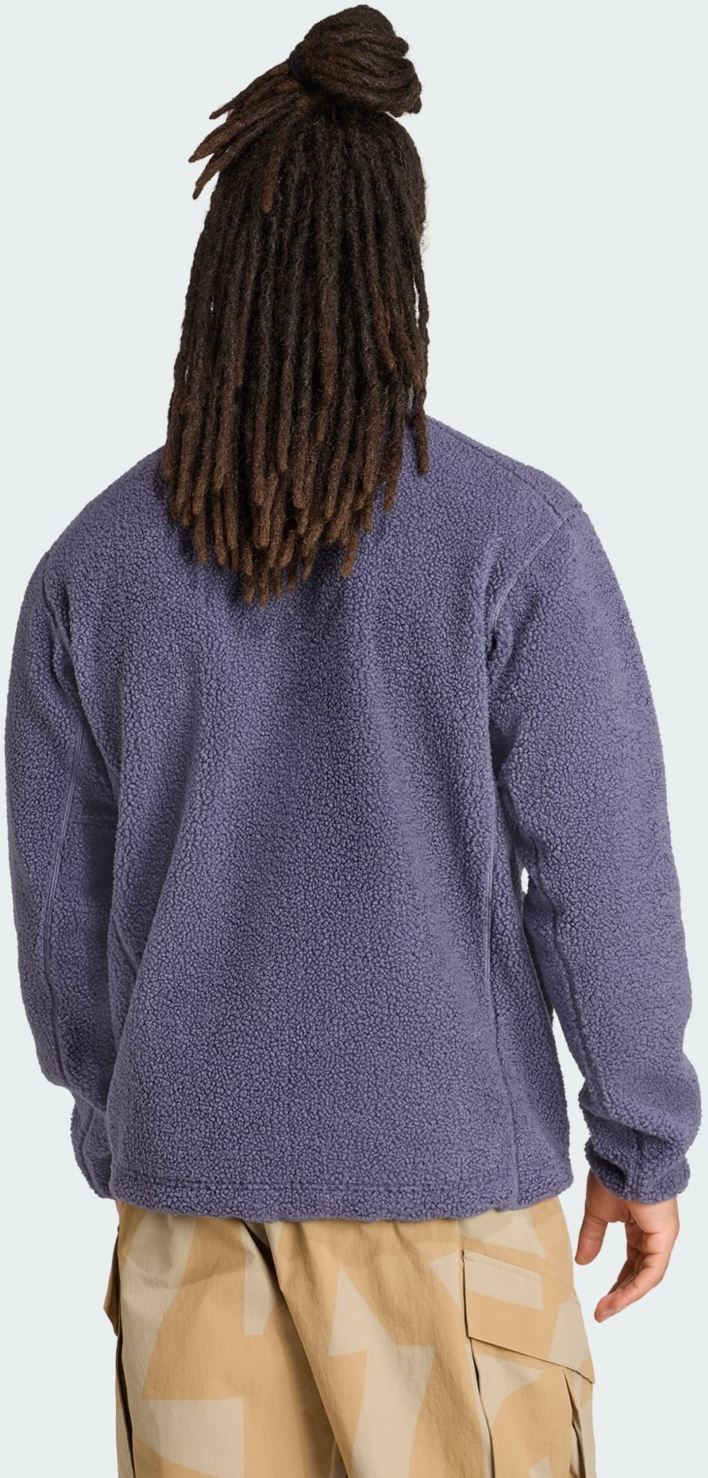 ADIDAS, Adidas Terrex Xploric High Pile Fleece Pullover Sweatshirt