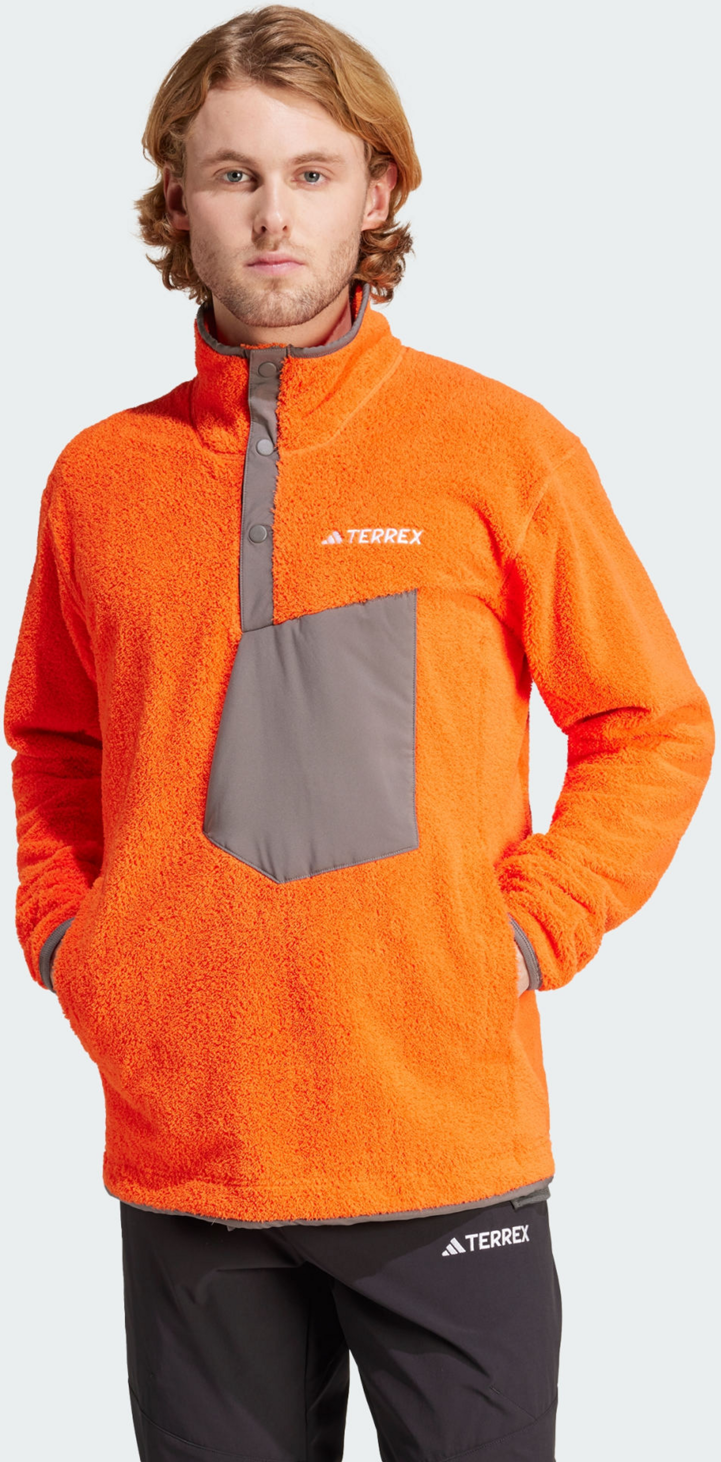 ADIDAS, Adidas Terrex Xploric High-pile-fleece Pullover