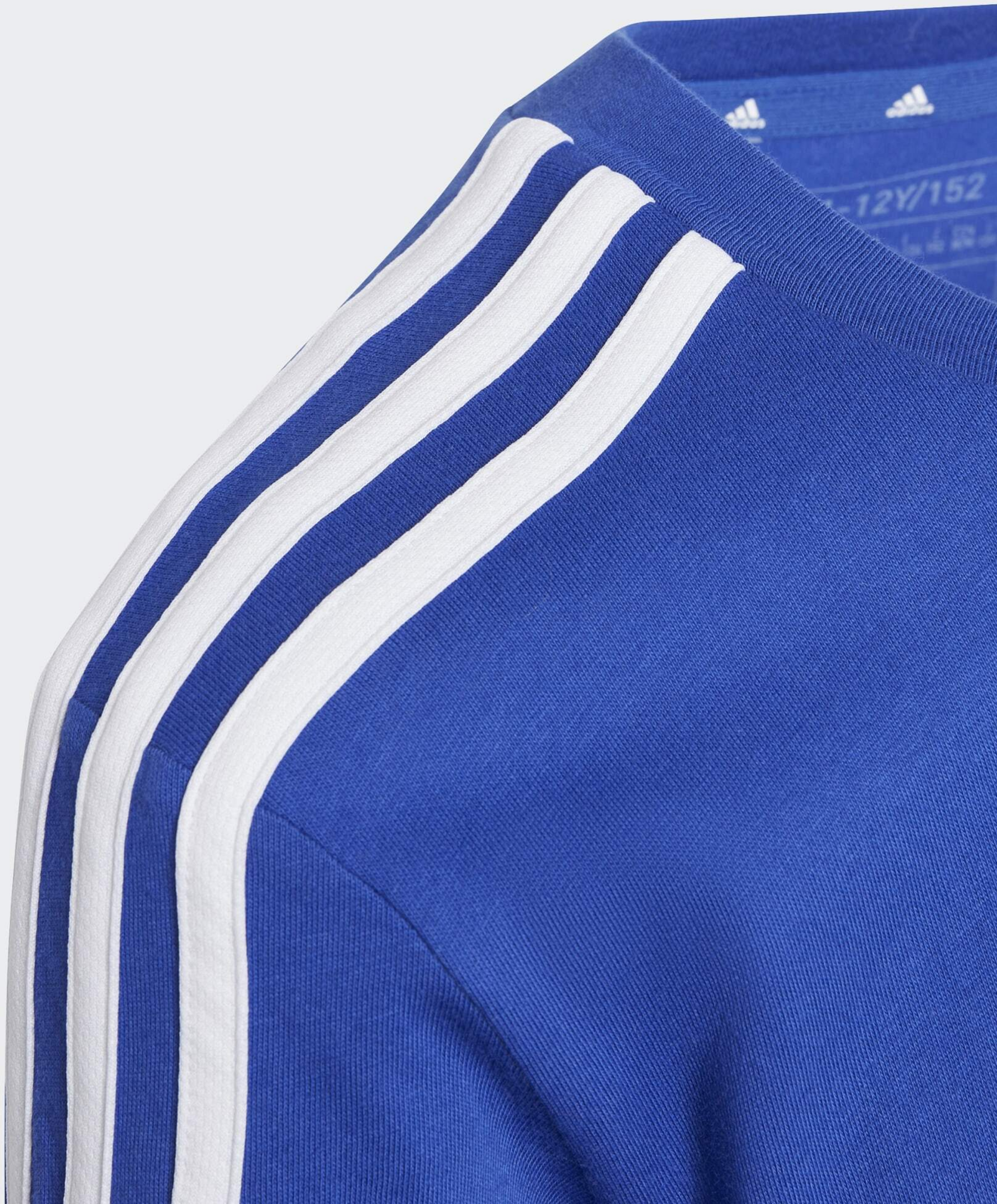 ADIDAS, Adidas Tiberio 3-stripes Colorblock Cotton T-shirt Barn