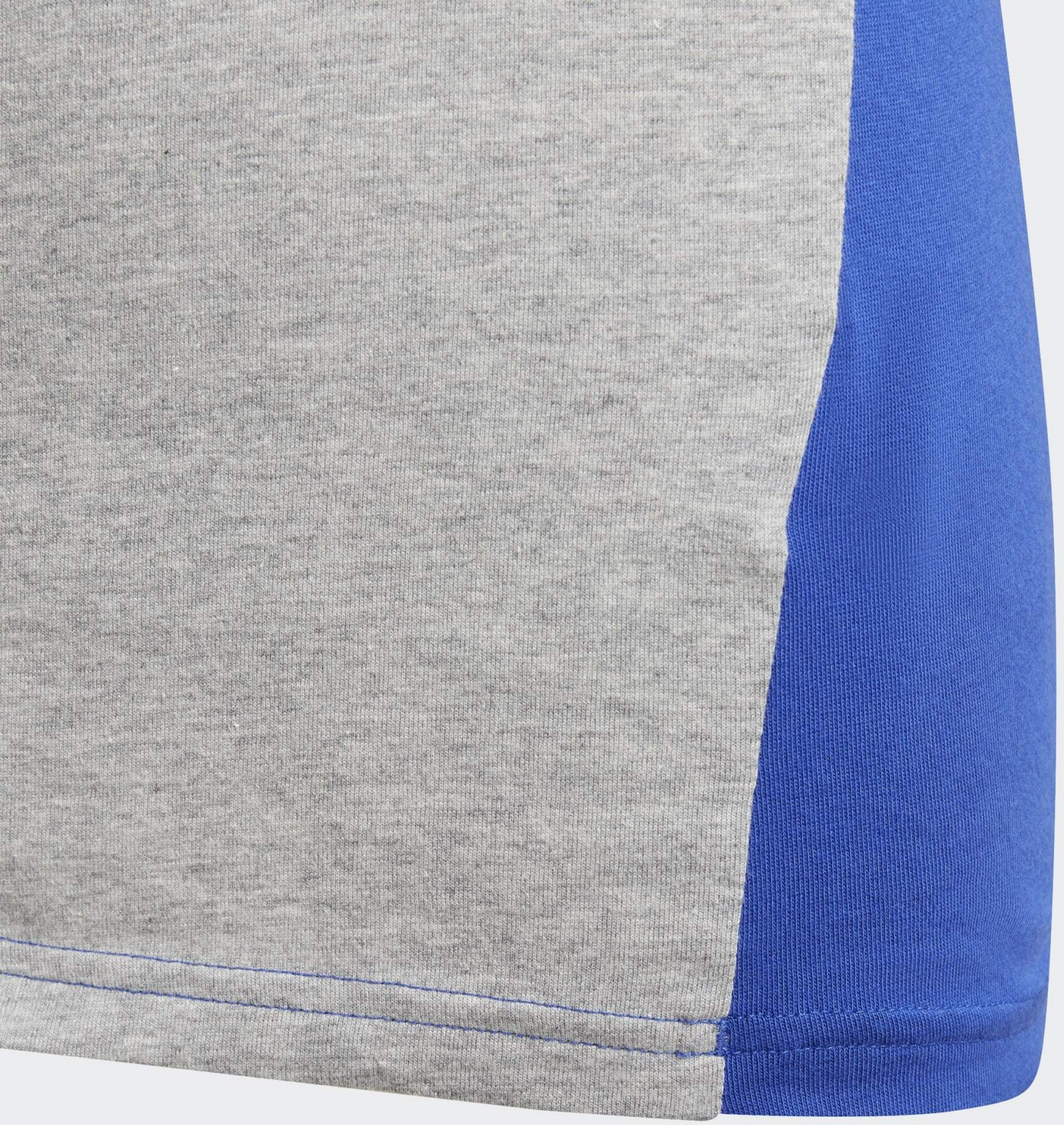 ADIDAS, Adidas Tiberio 3-stripes Colorblock Cotton T-shirt Barn