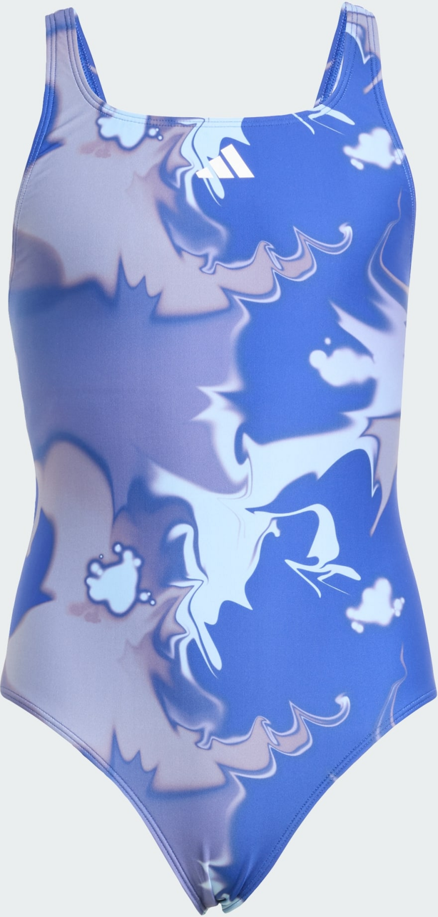 ADIDAS, Adidas Tie Dye Baddräkt Med V-rygg För Barn