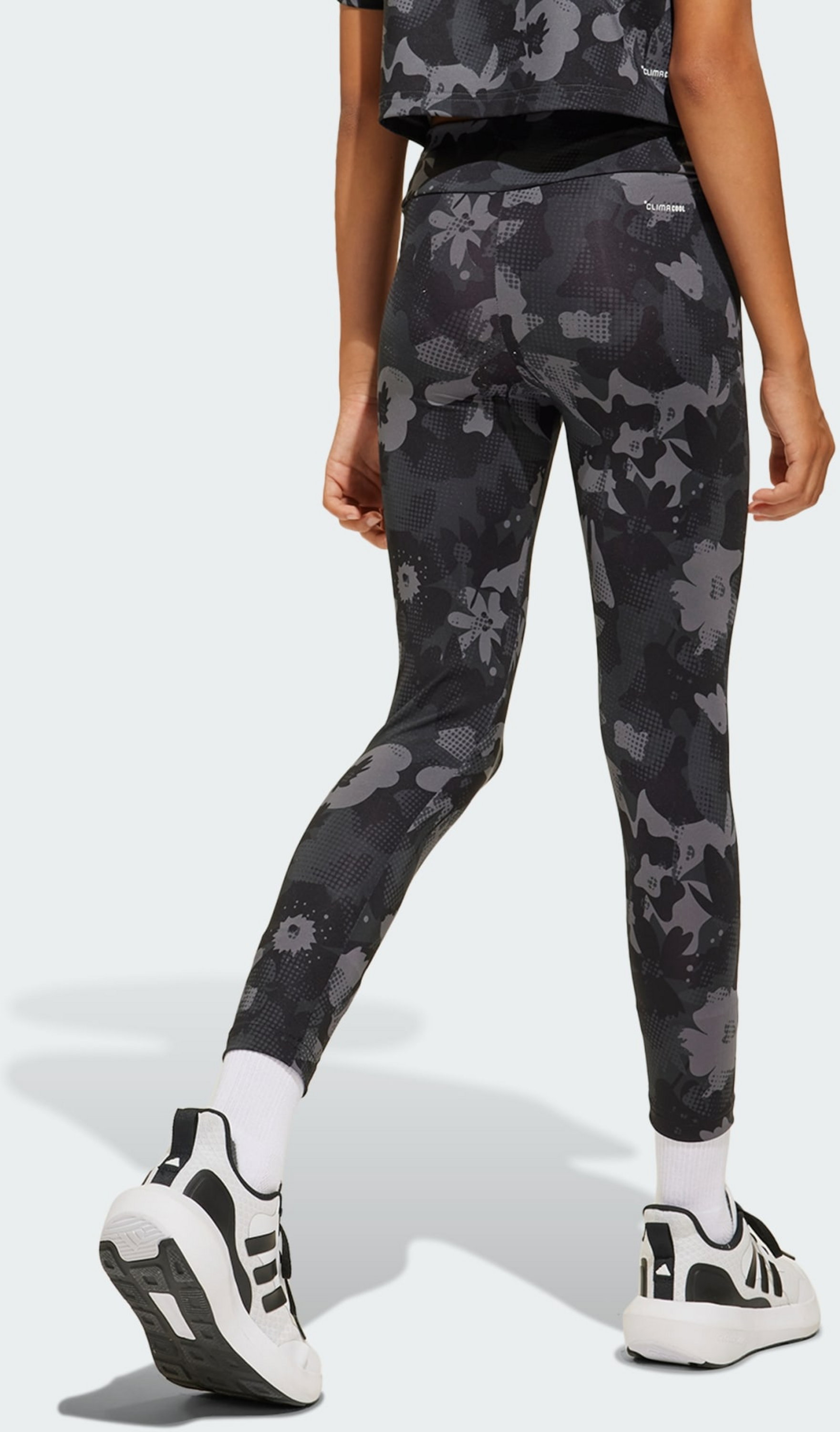 ADIDAS, Adidas Train Essentials Flower Print Tights