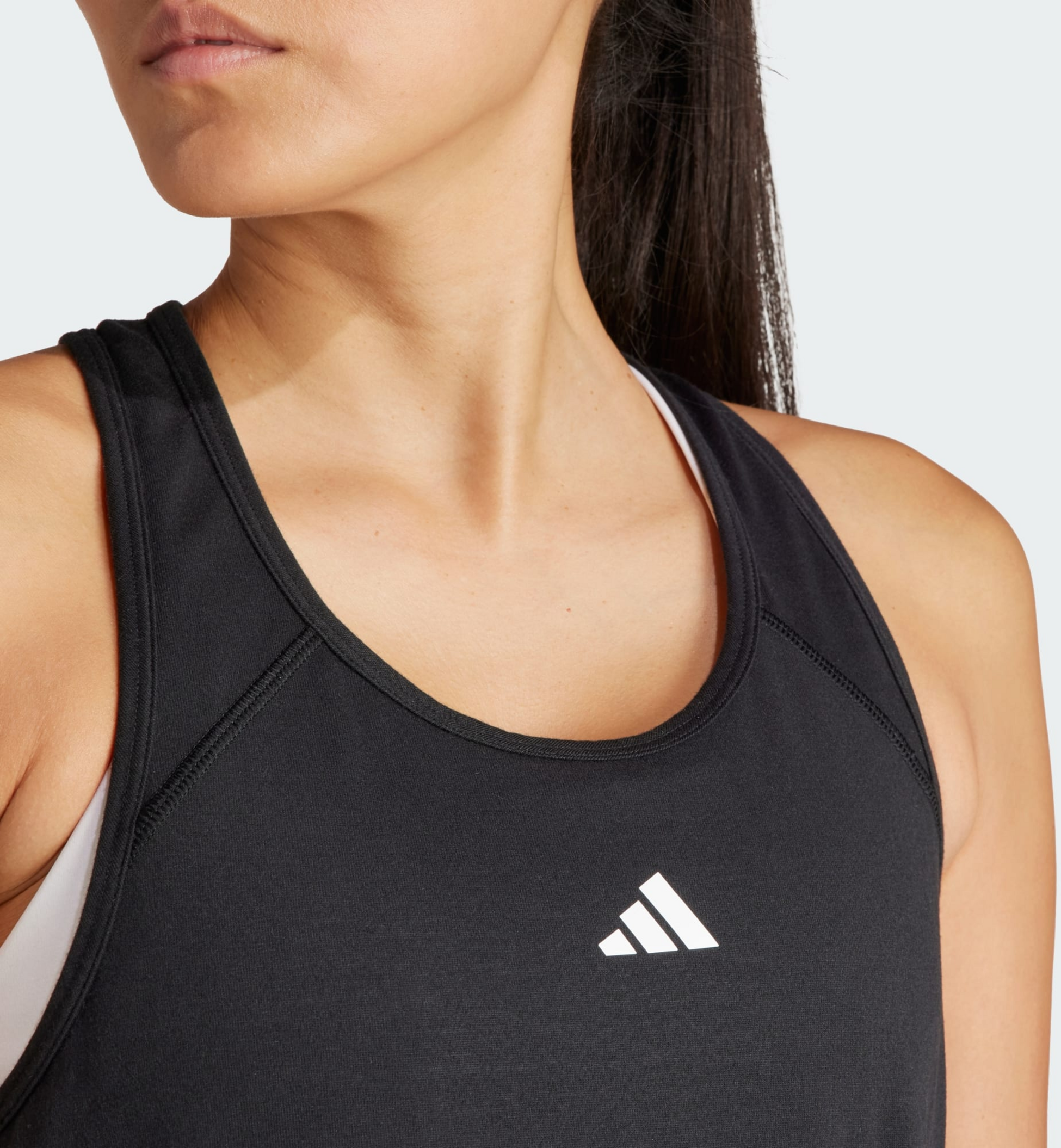 ADIDAS, Adidas Train Essentials Minimal Branding Racerback Linne