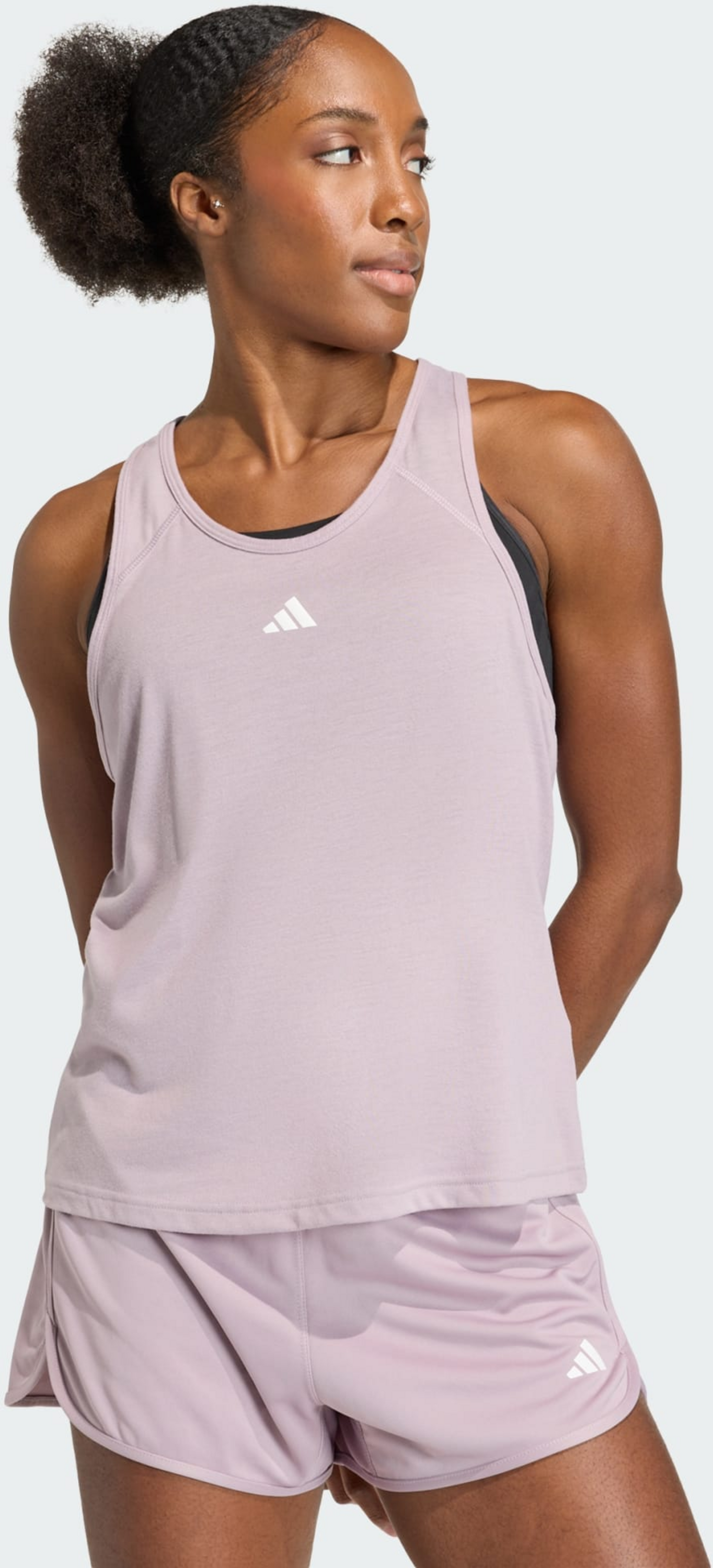 ADIDAS, Adidas Train Essentials Minimal Branding Racerback Linne